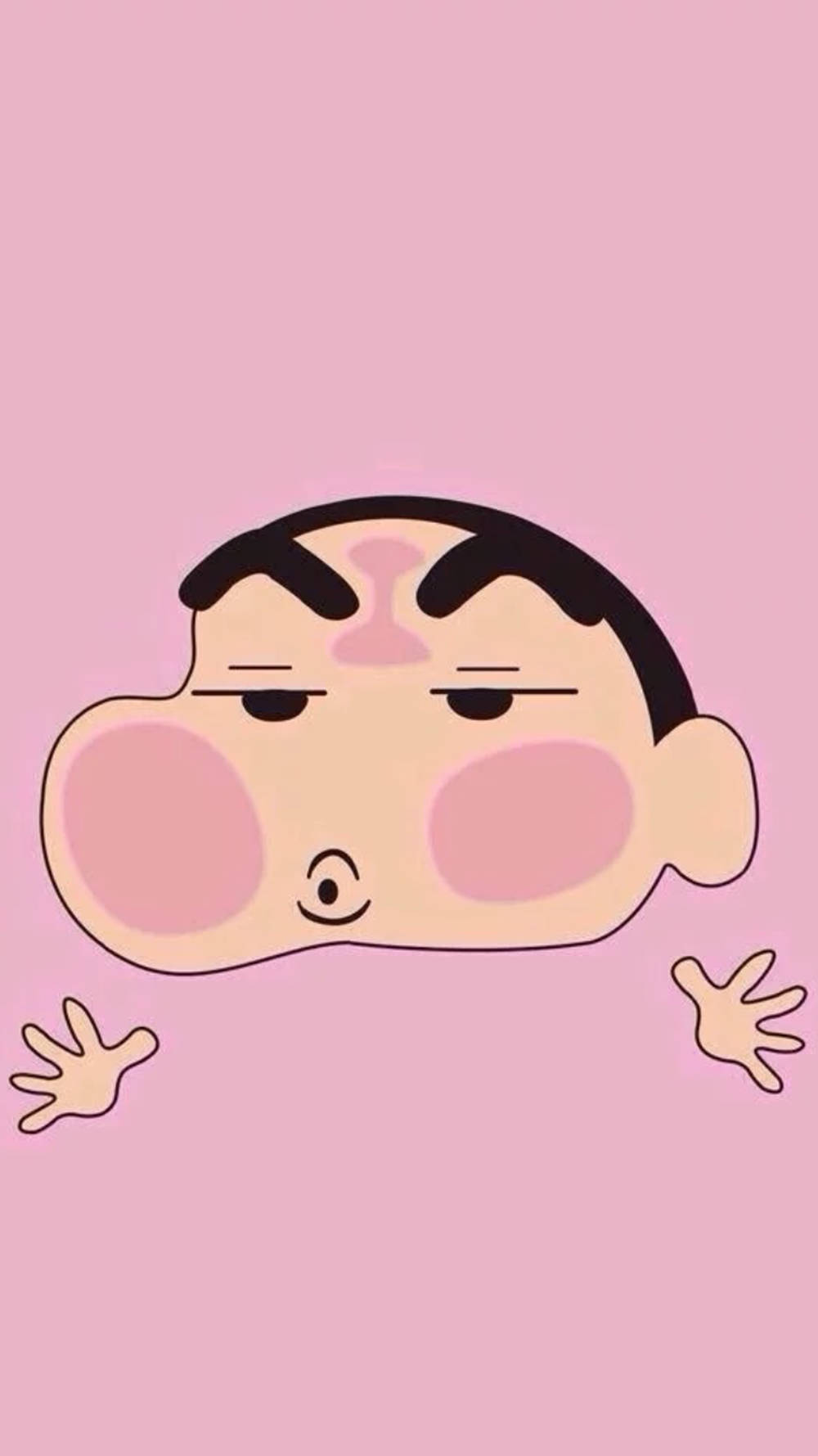 شخصیت بامزه مانگا شین چان آیفون والپیپر