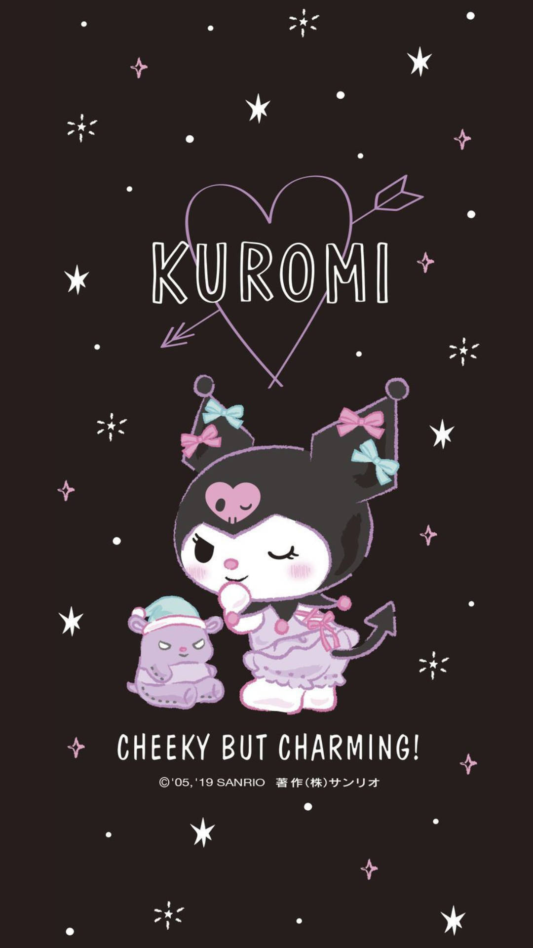 شیطون اما دوست‌داشتنی My Melody Kuromi — Sanrio گیف والپیپر