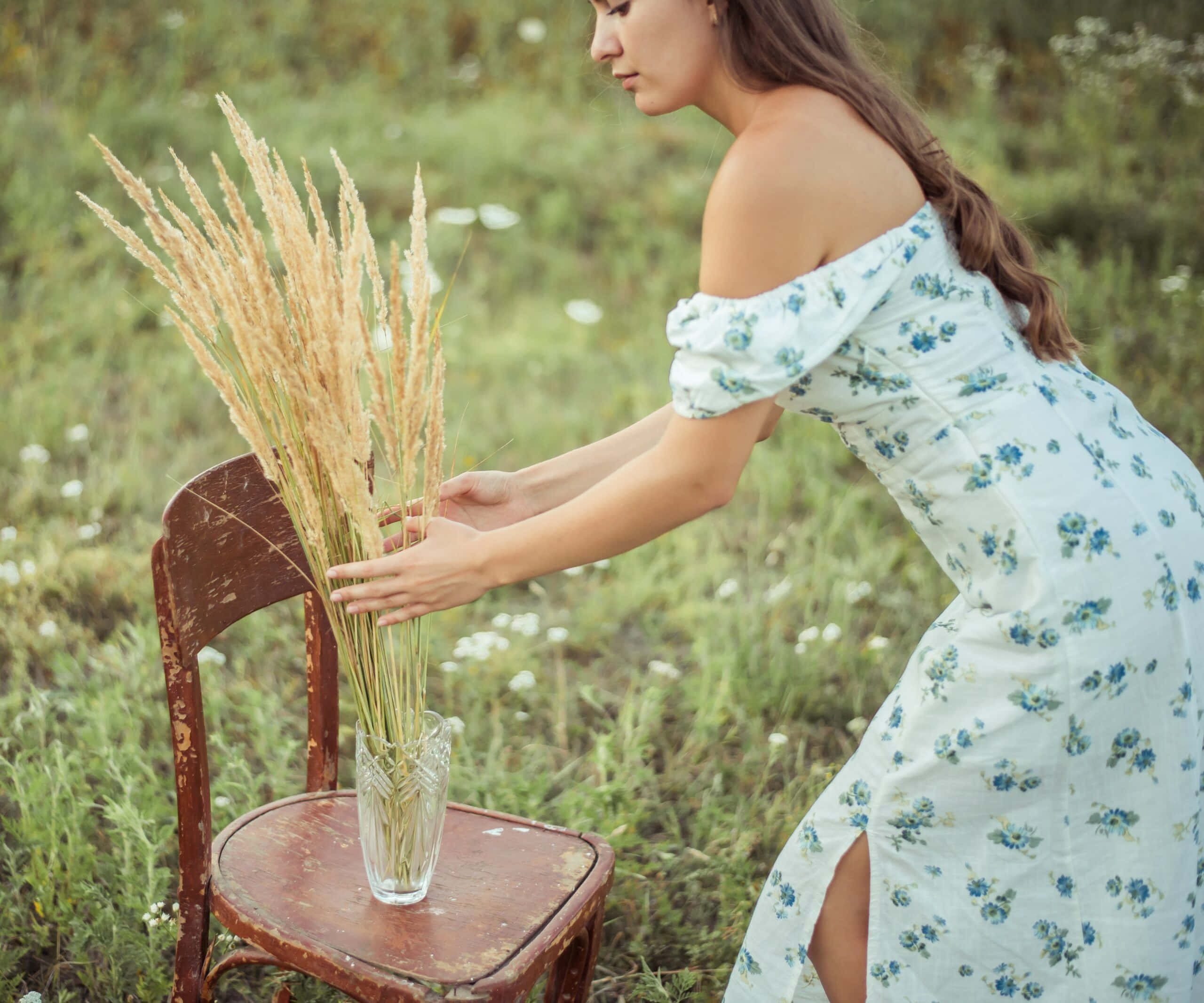صحنه باغ زیبای کاتجکور رویایی والپیپر