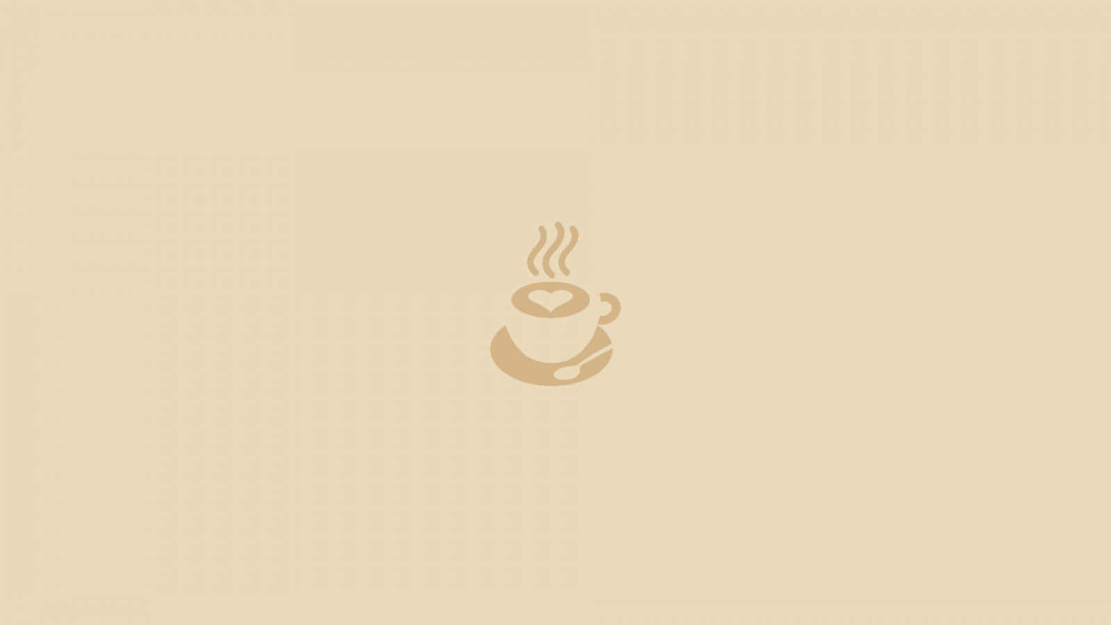 طراحی لوگوی قهوه - یک فنجان قهوه با یک فنجان قهوه والپیپر