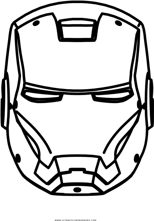 طرح خطی کلاهخود مرد آهنی والپیپر