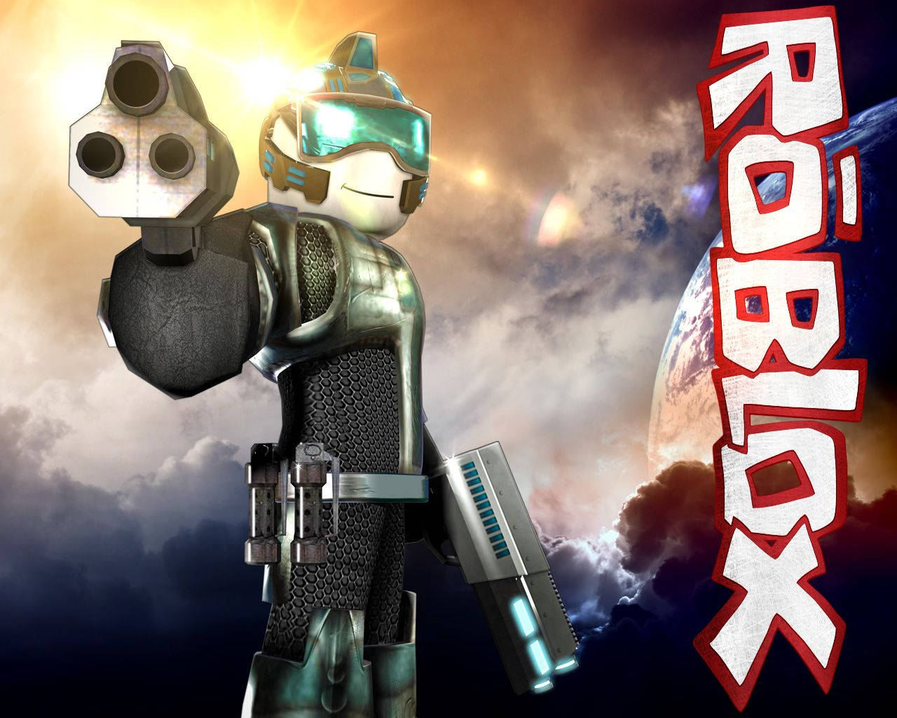 آواتار زره‌پوش باحال در بازی آنلاین Roblox — رابلکس والپیپر