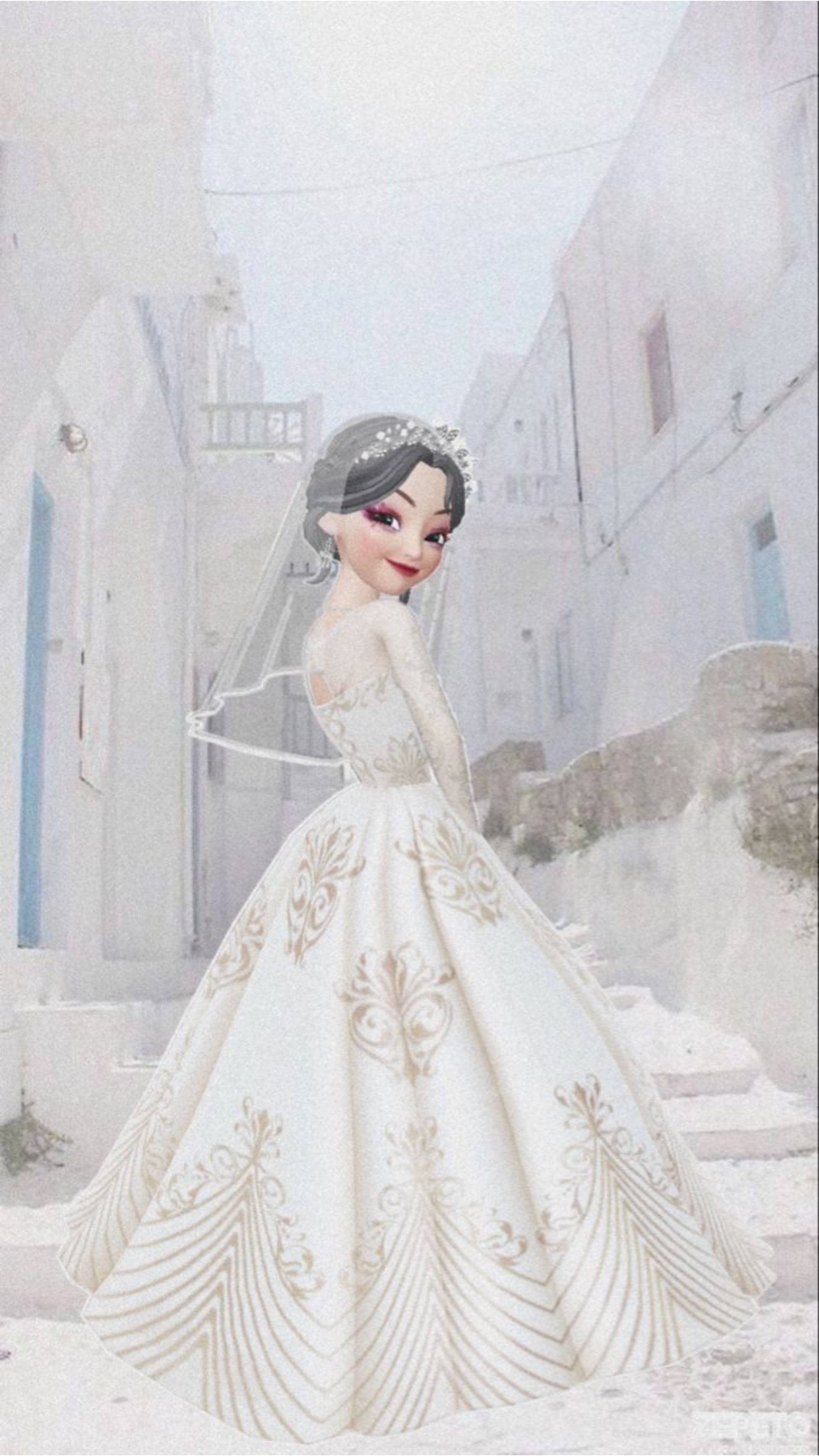 عروس زیبای Zepeto والپیپر