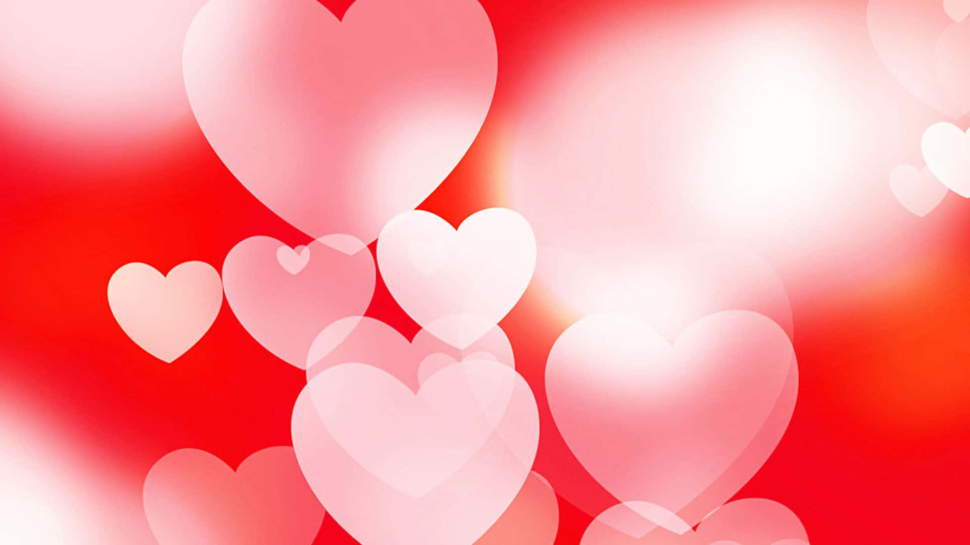 عشق را با پس‌زمینه‌ای زیبا از قلب جشن بگیرید والپیپر