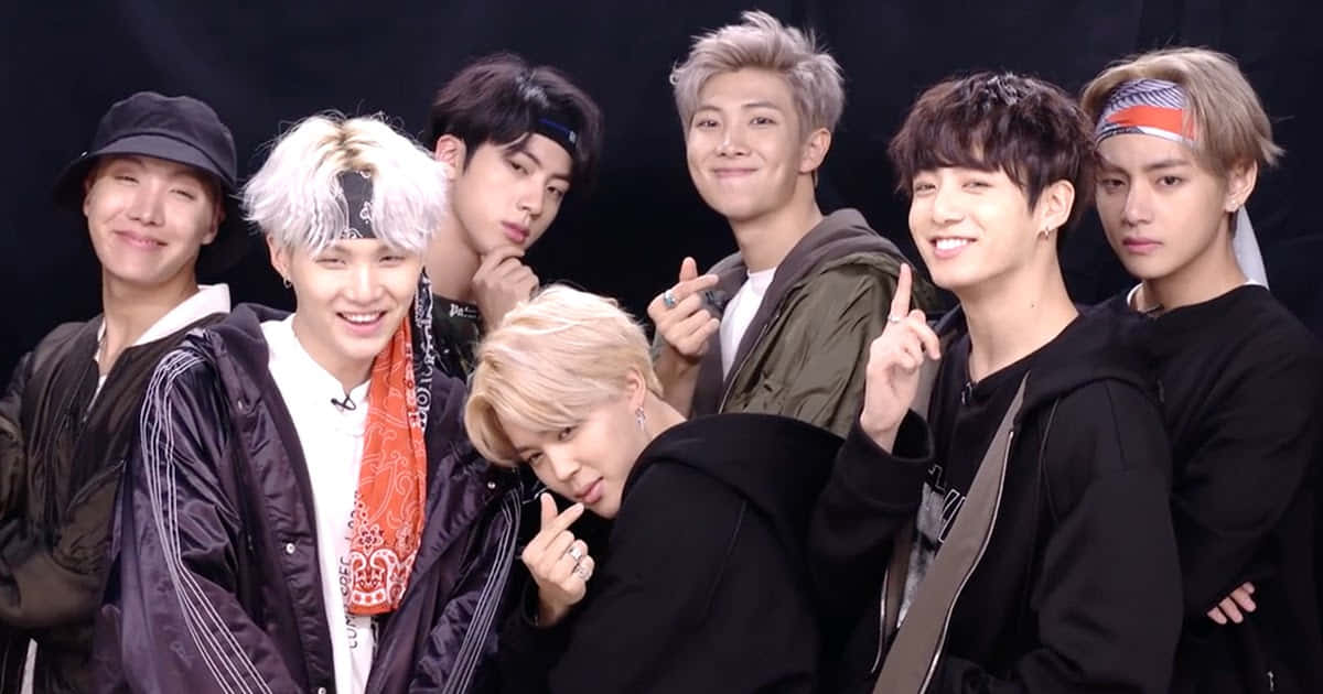عکس گروهی BTS در برنامه الن دیجنرس والپیپر