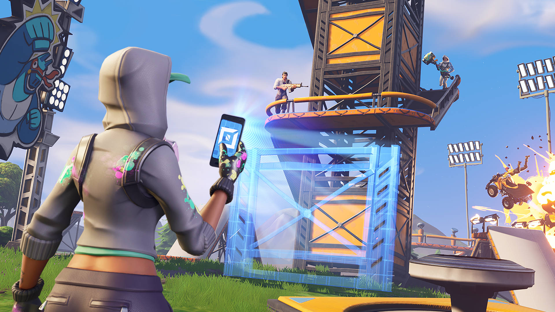 فاتح اتوبوس نبرد در «فورتنایت» شوید والپیپر