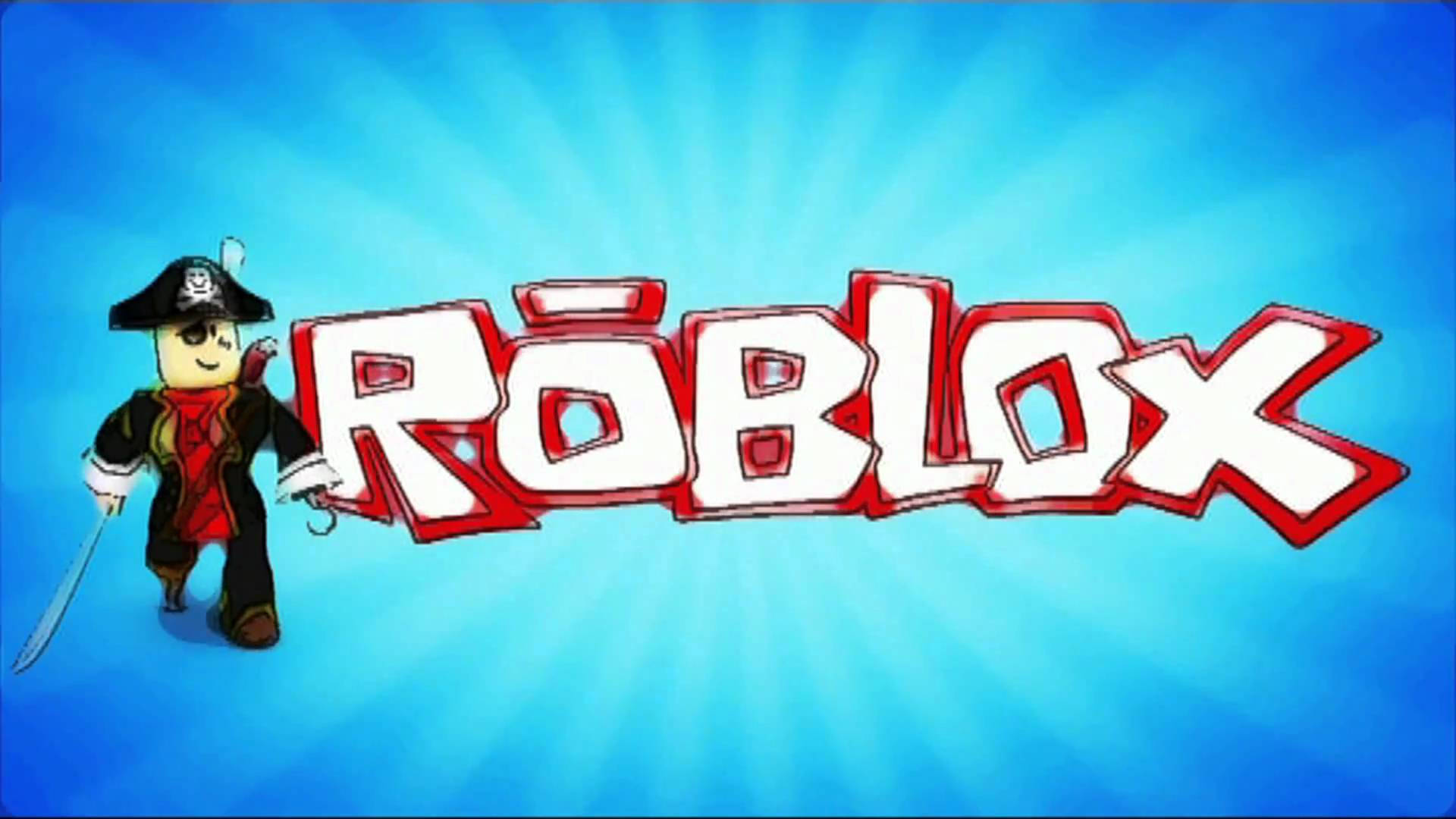 والپیپر خلاقانه از لوگو و طراحی آواتار دزد دریایی Roblox — رابلکس والپیپر