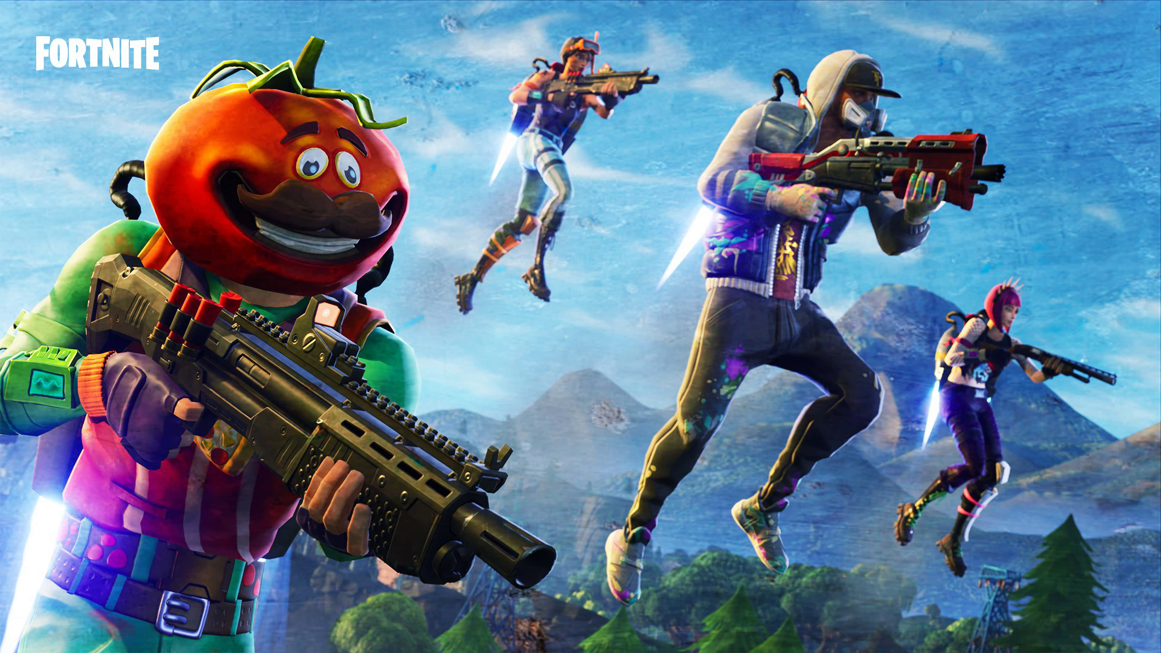 فورتنایت را بازی کنید و هیجان را احساس کنید! والپیپر