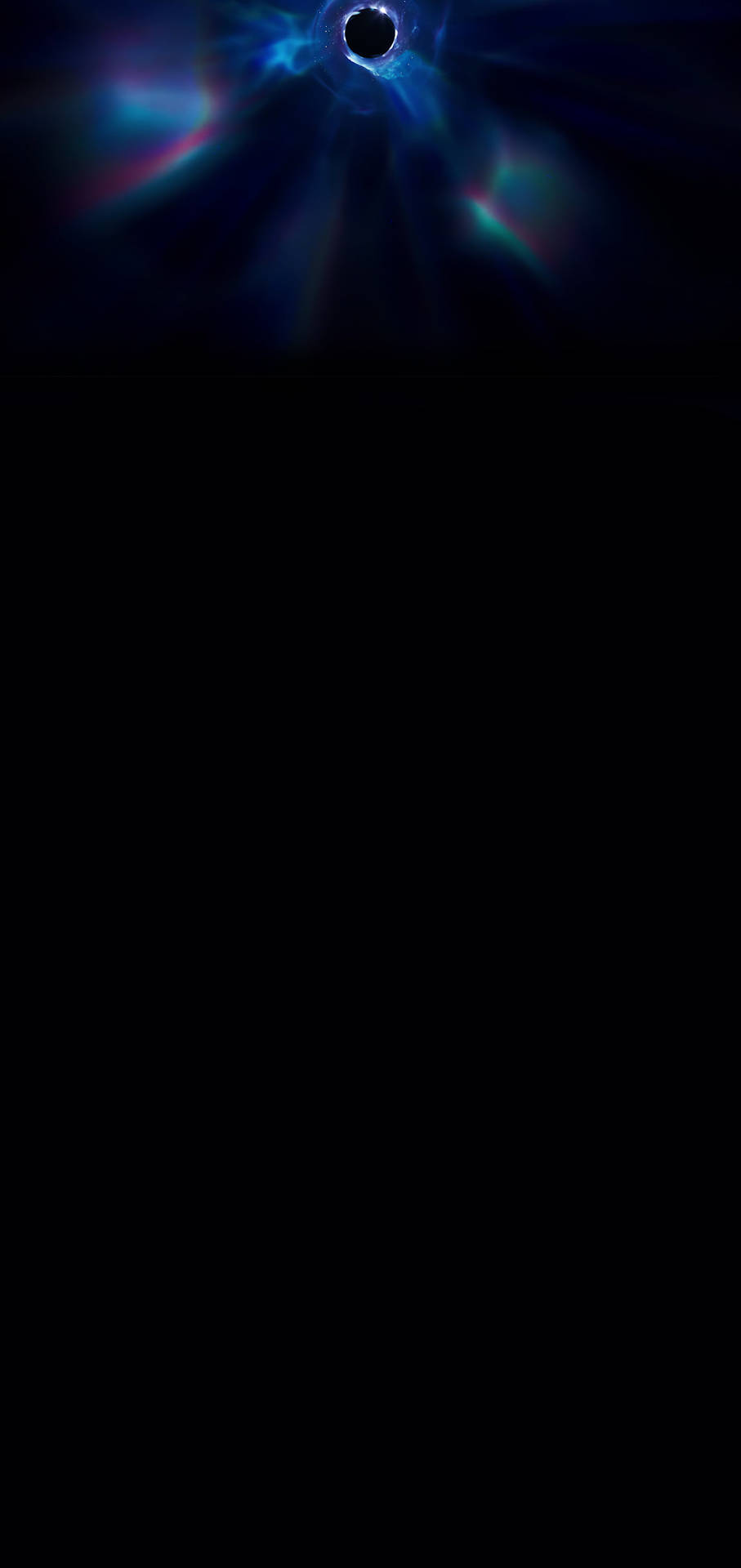 فورتنایت مشکی با سوراخ میانی — فورتنایت والپیپر