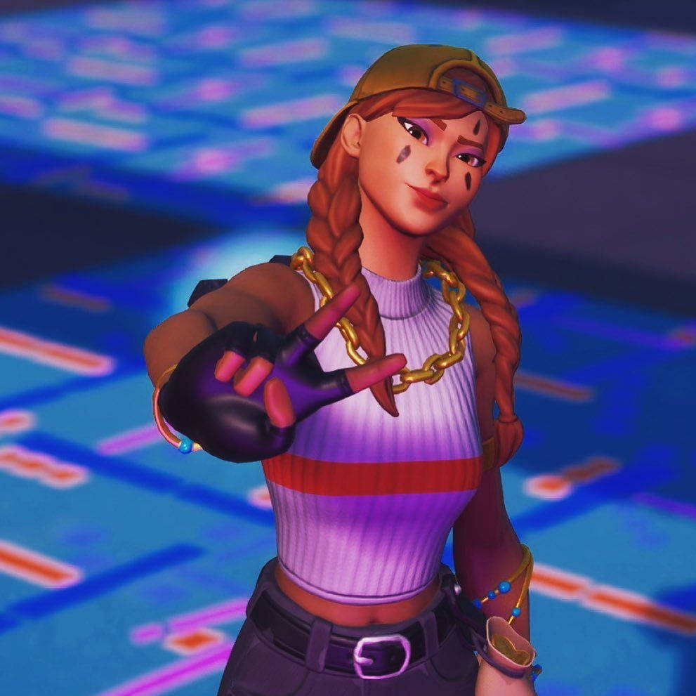 فورتنایت پروفایل آئورا آرامش — فورتنایت والپیپر