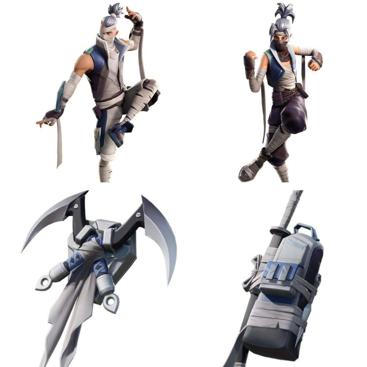 فورتنایت کونو با سلاح‌ها والپیپر