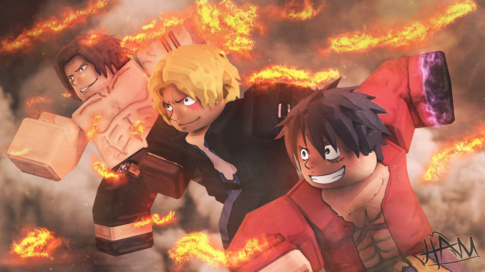 والپیپر انیمه One Piece Roblox — رابلکس والپیپر