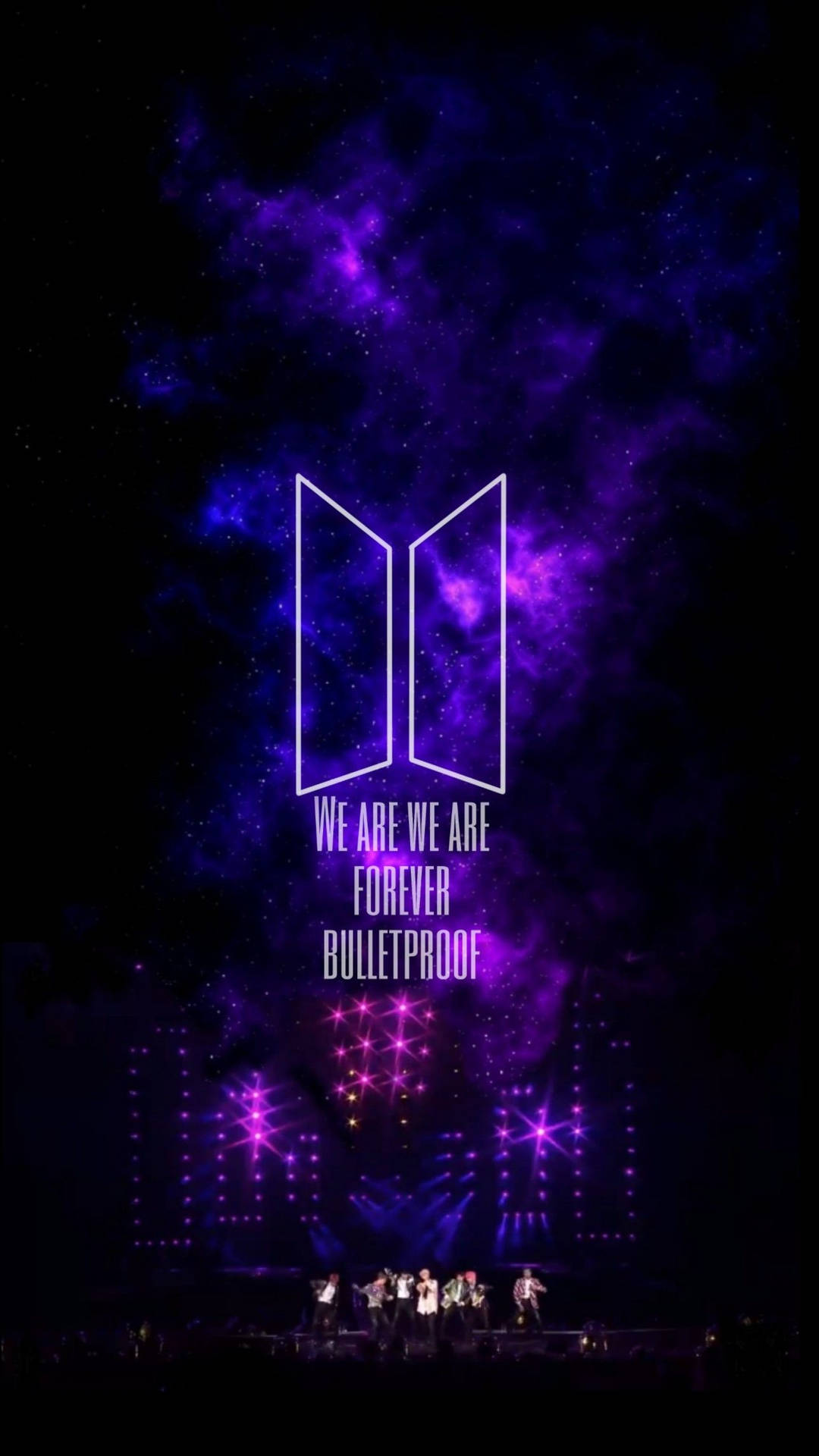 والپیپر لوگوی BTS برای همیشه ضدگلوله — لوگوی bts متحرک والپیپر