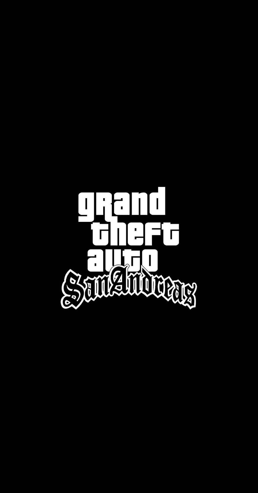 لوگوی GTA iPhone San Andreas — جی‌تی‌ای والپیپر