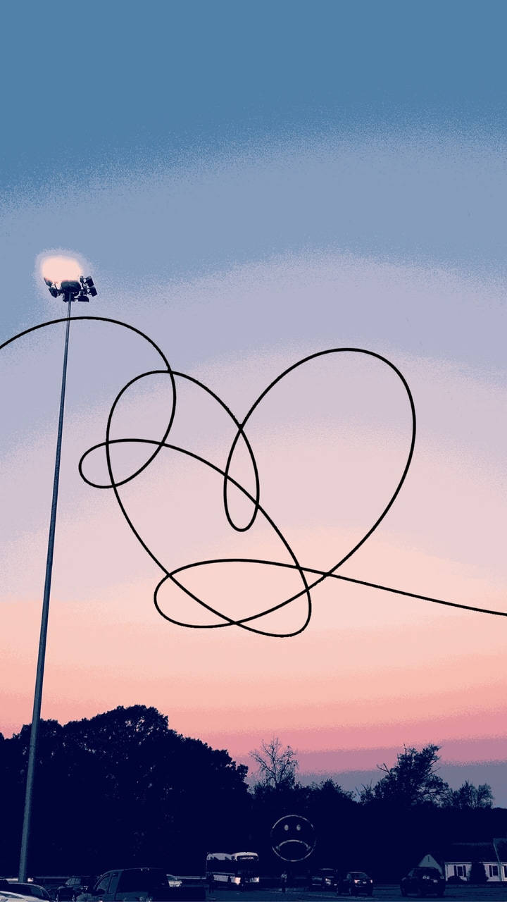 لوگوی Love Yourself بیتیاس زیبا والپیپر