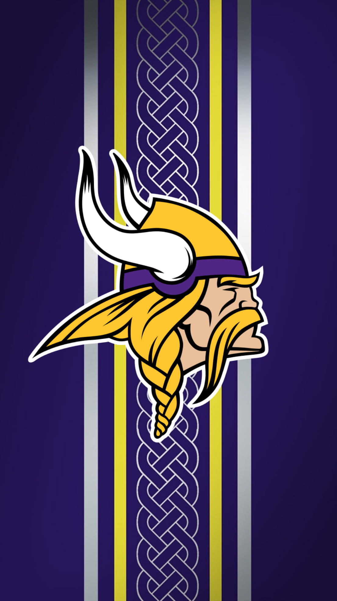 لوگوی تیم NFL وایکینگ‌ها والپیپر