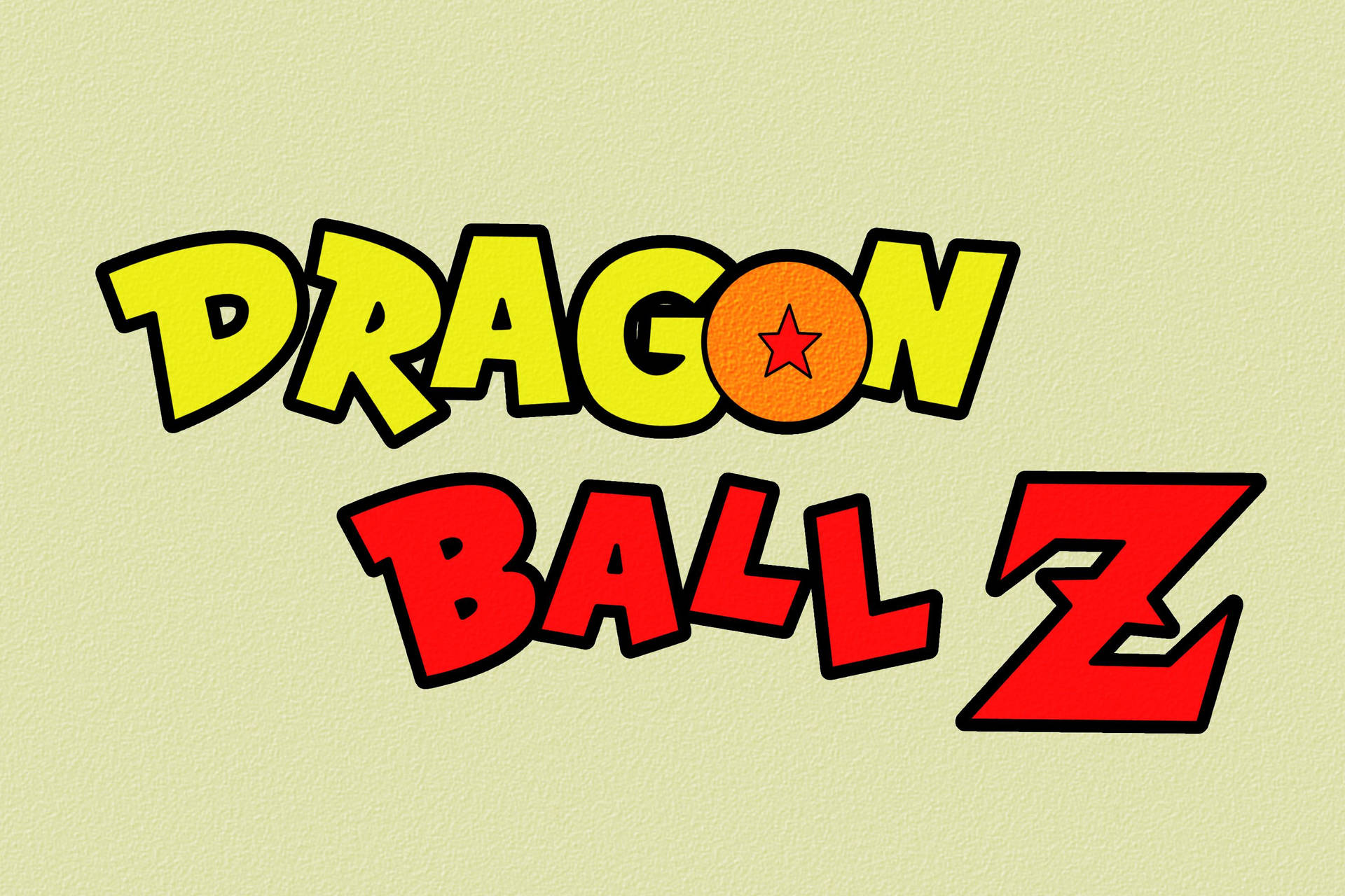 لوگوی زیبای Dbz — دراگون بال زد والپیپر