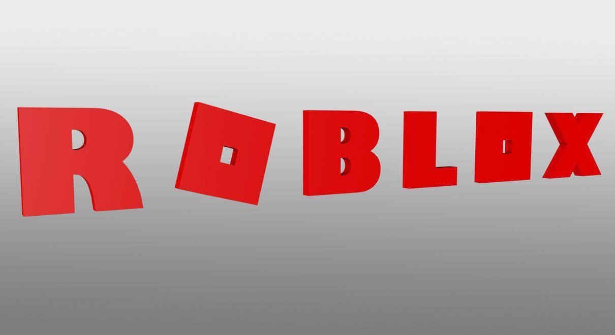 والپیپر سه بعدی خلاقانه و زیبا از طراحی لوگوی بازی ویدیویی Roblox. — رابلکس والپیپر