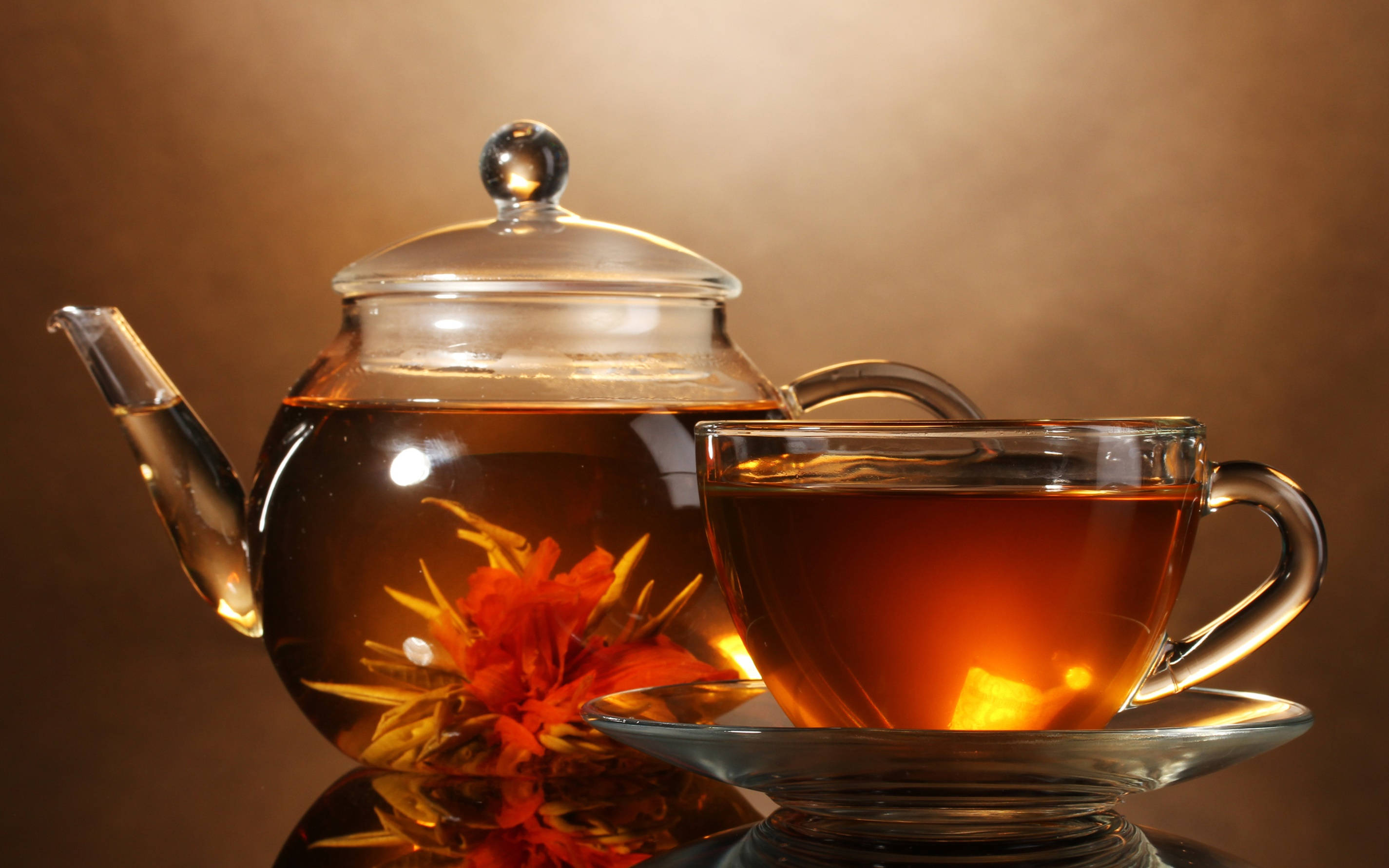 لیوان چای والپیپر
