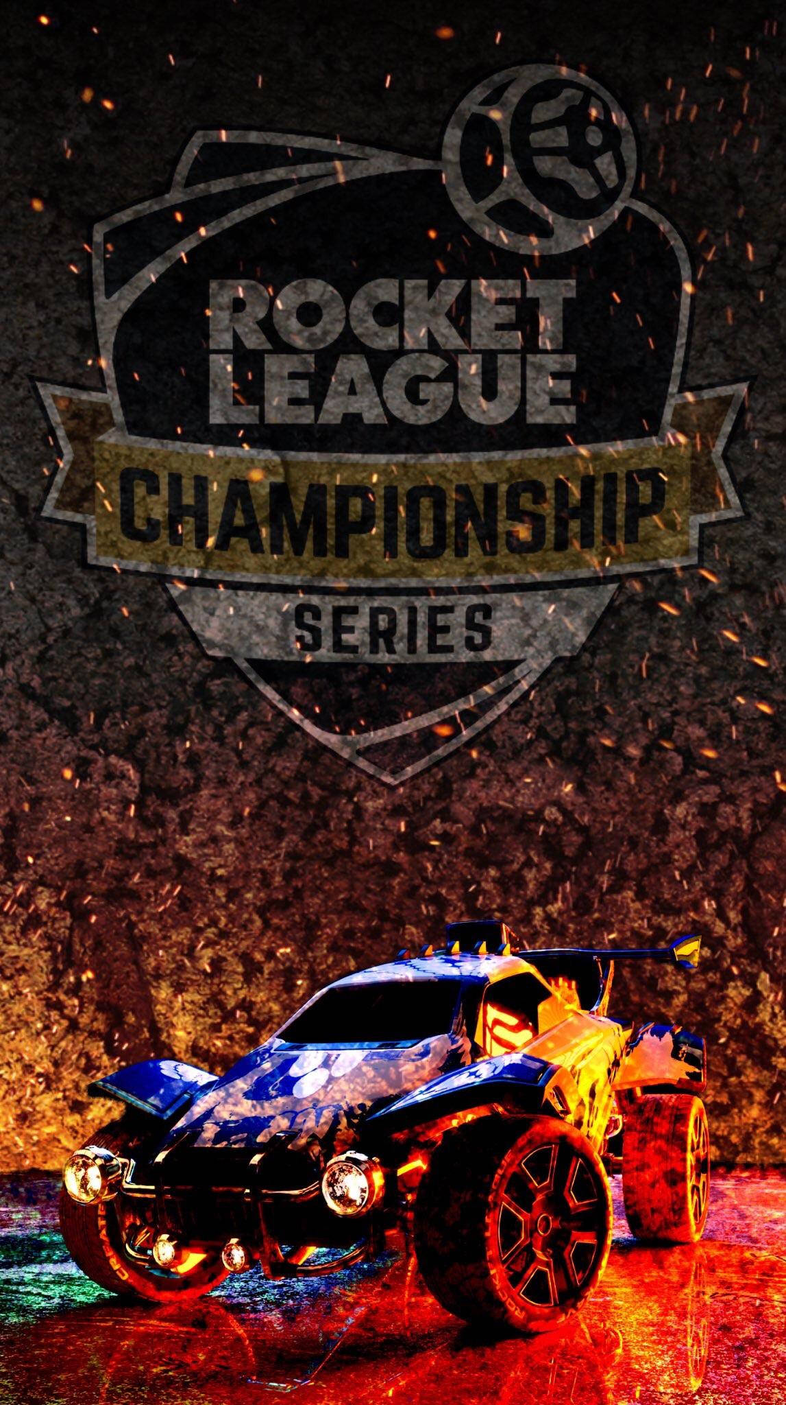 ماشین شعله‌ور Rocket League والپیپر