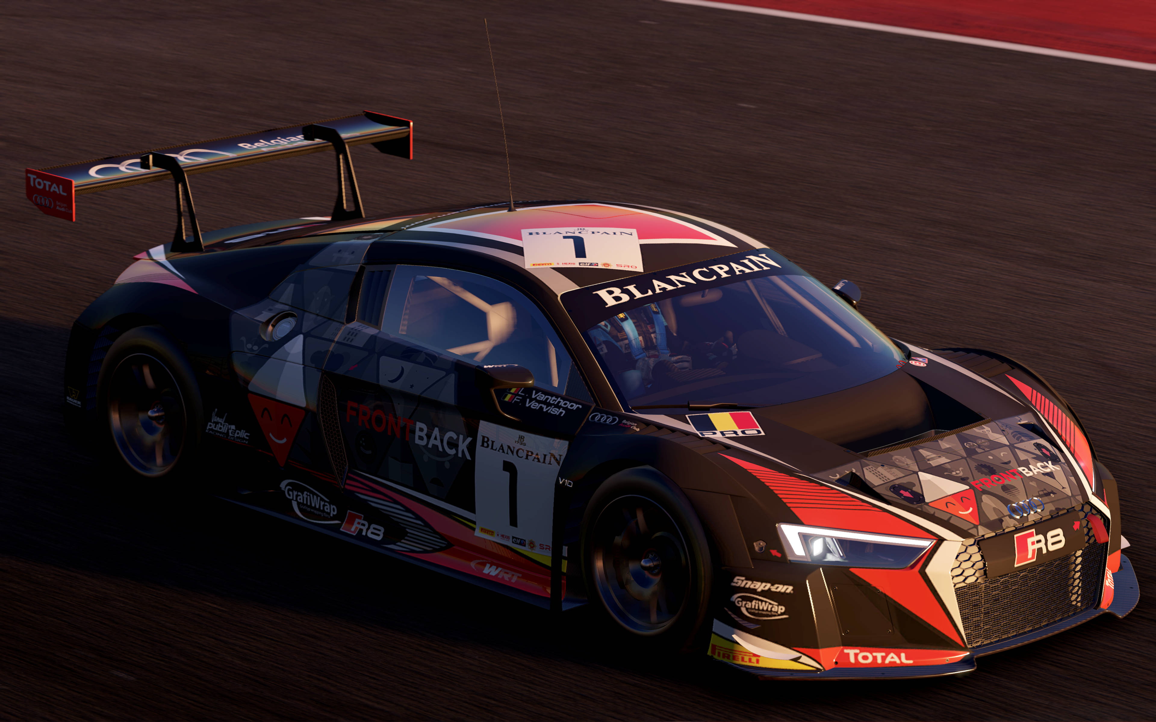 مسابقه شبانه هیجان‌انگیز در Project Cars 2 والپیپر