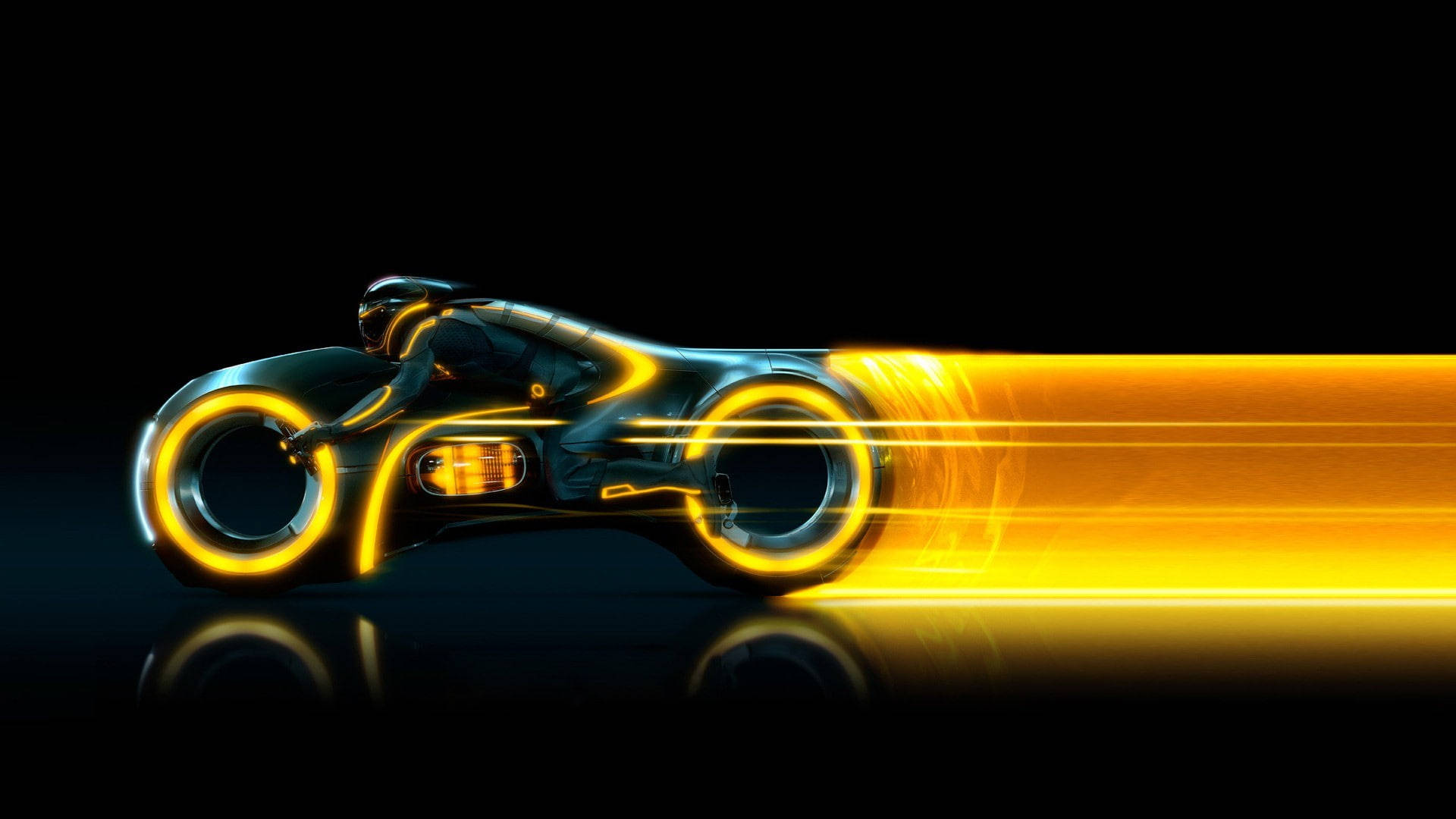 والپیپر موتورسیکلت جذاب Tron Legacy