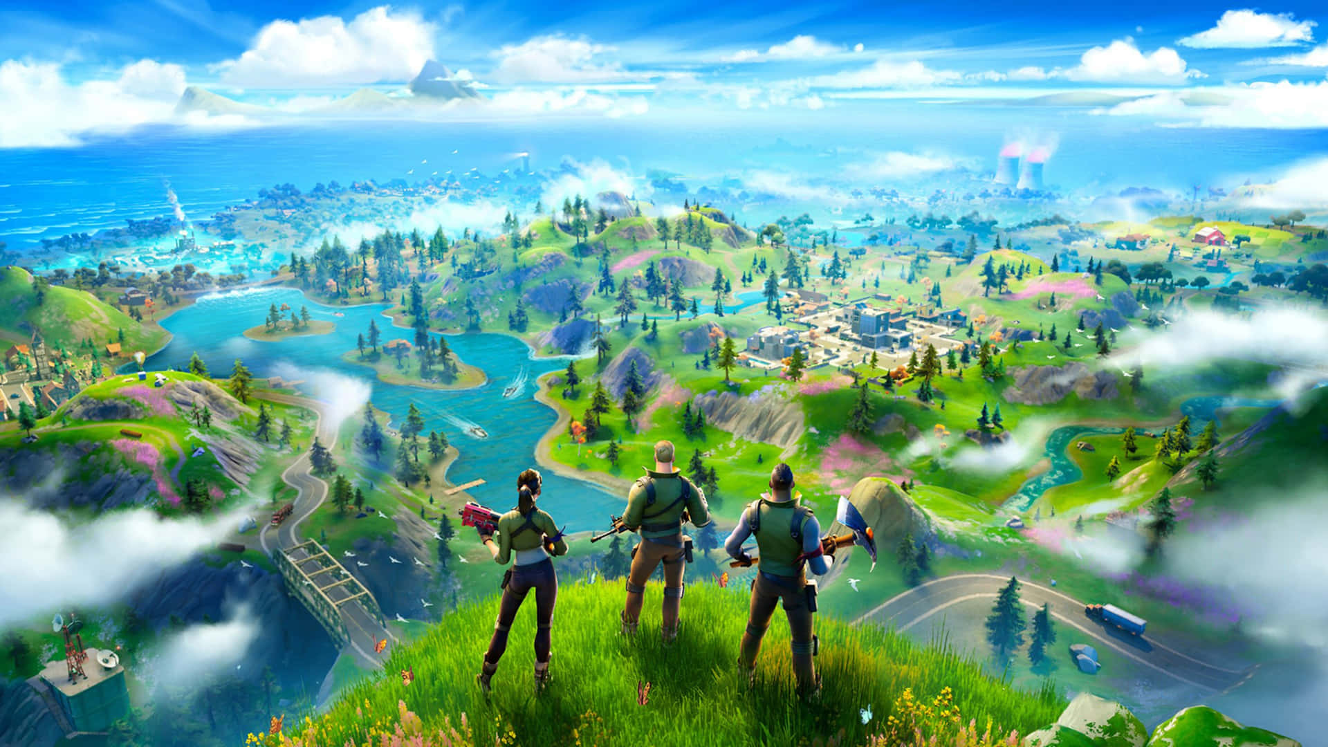 فورتنایت بتل رویال 4K — فورتنایت والپیپر