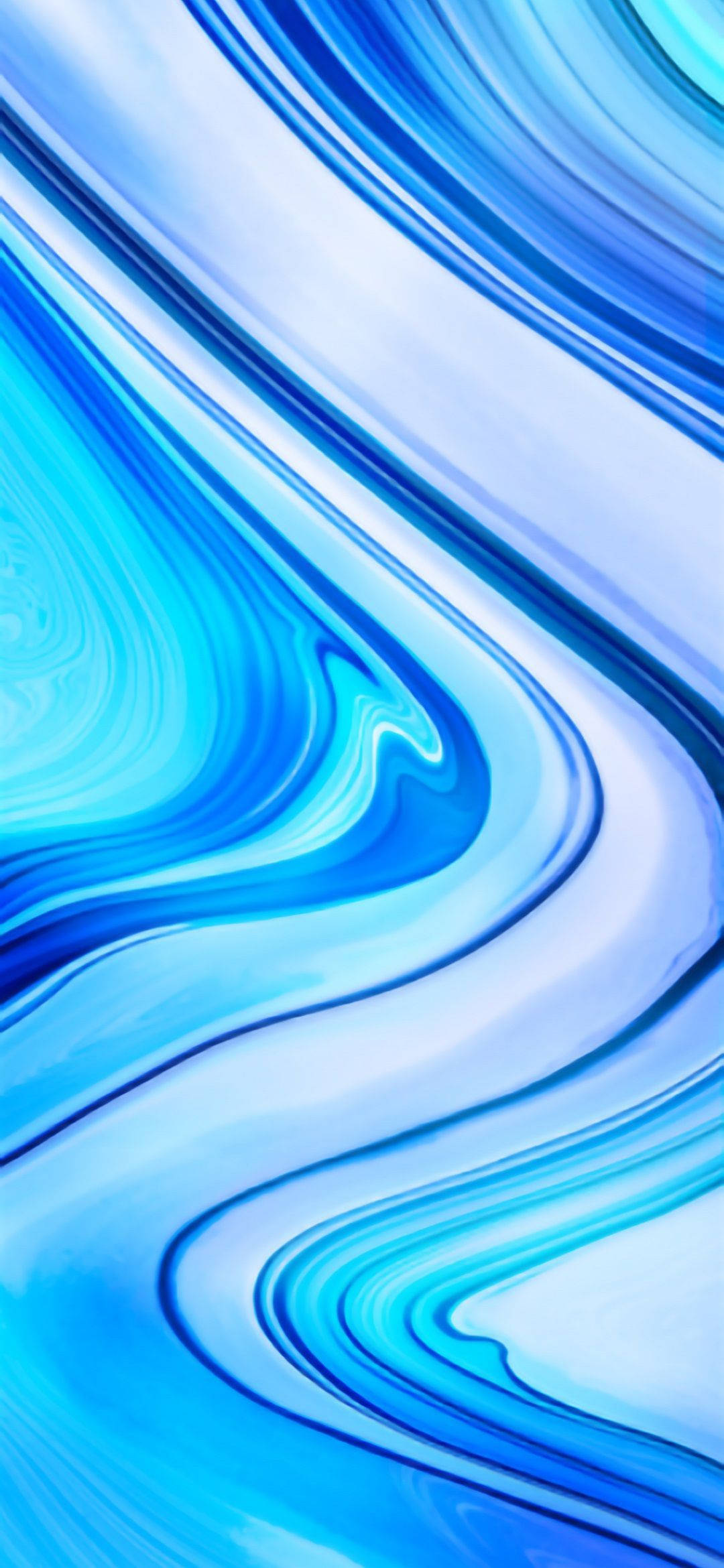 نمایش زیبای Redmi 9 در سایه‌های آبی والپیپر