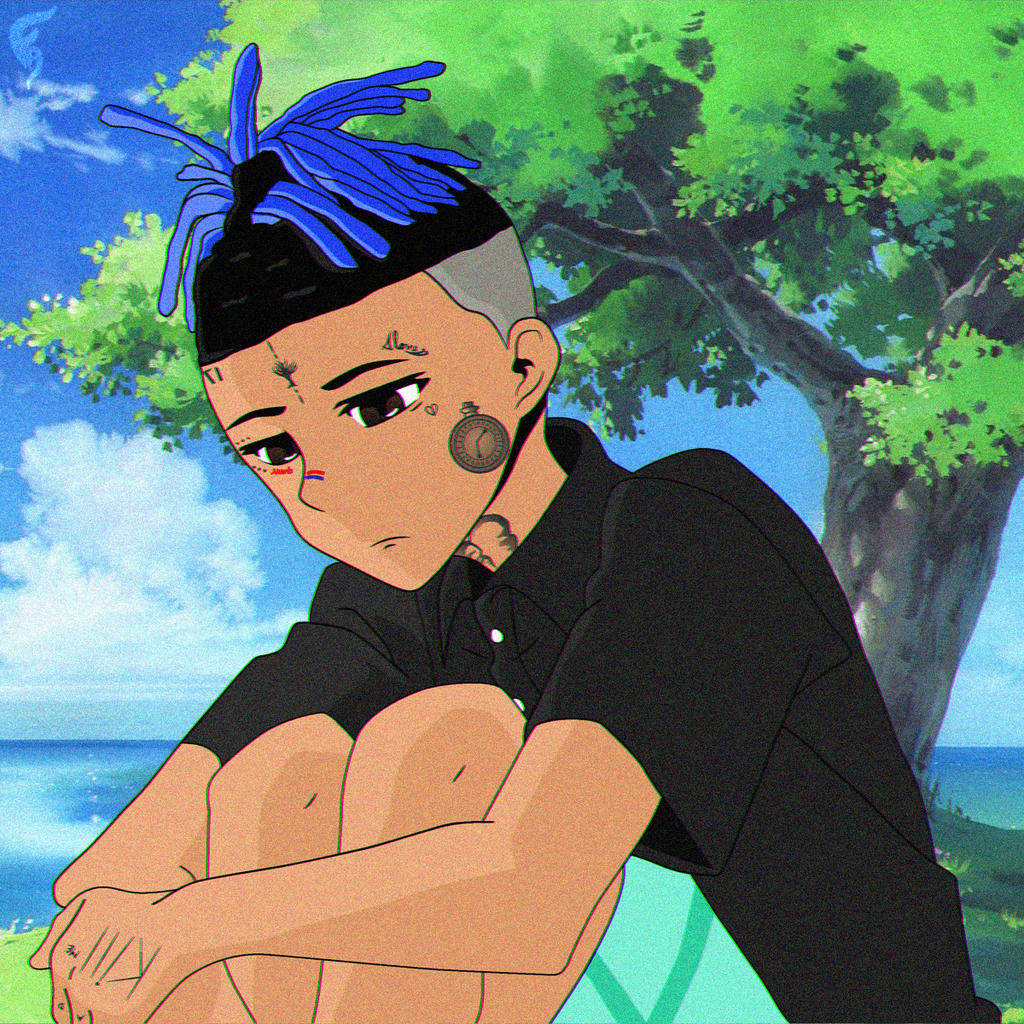هنر انیمه Xxxtentacion والپیپر