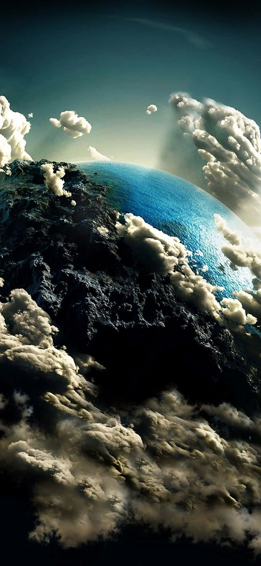 1080x2340 4K — فضای 4K متحرک والپیپر