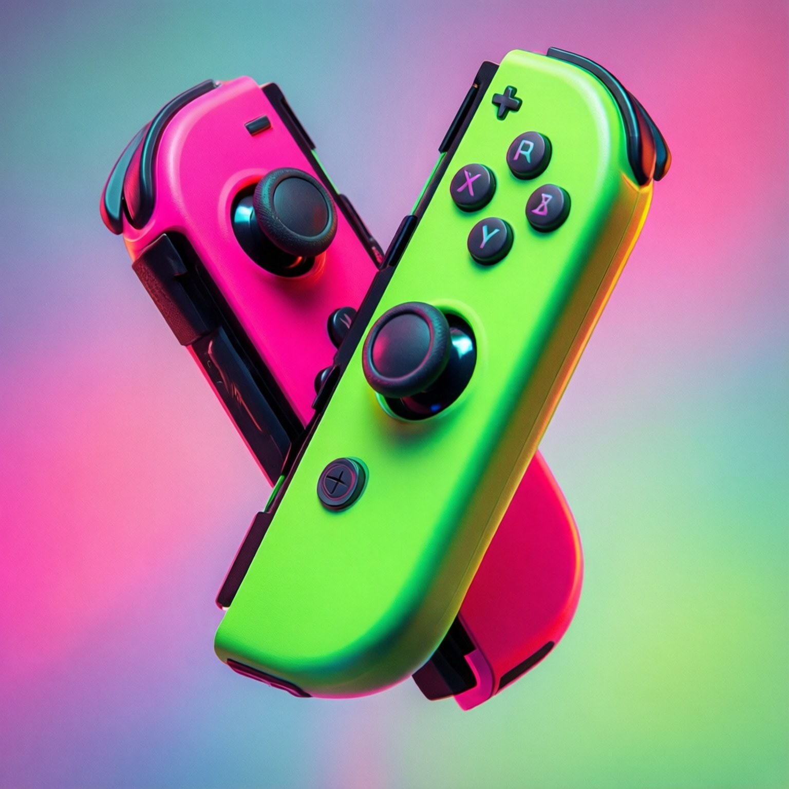 هنر پاپ Joy-Con والپیپر