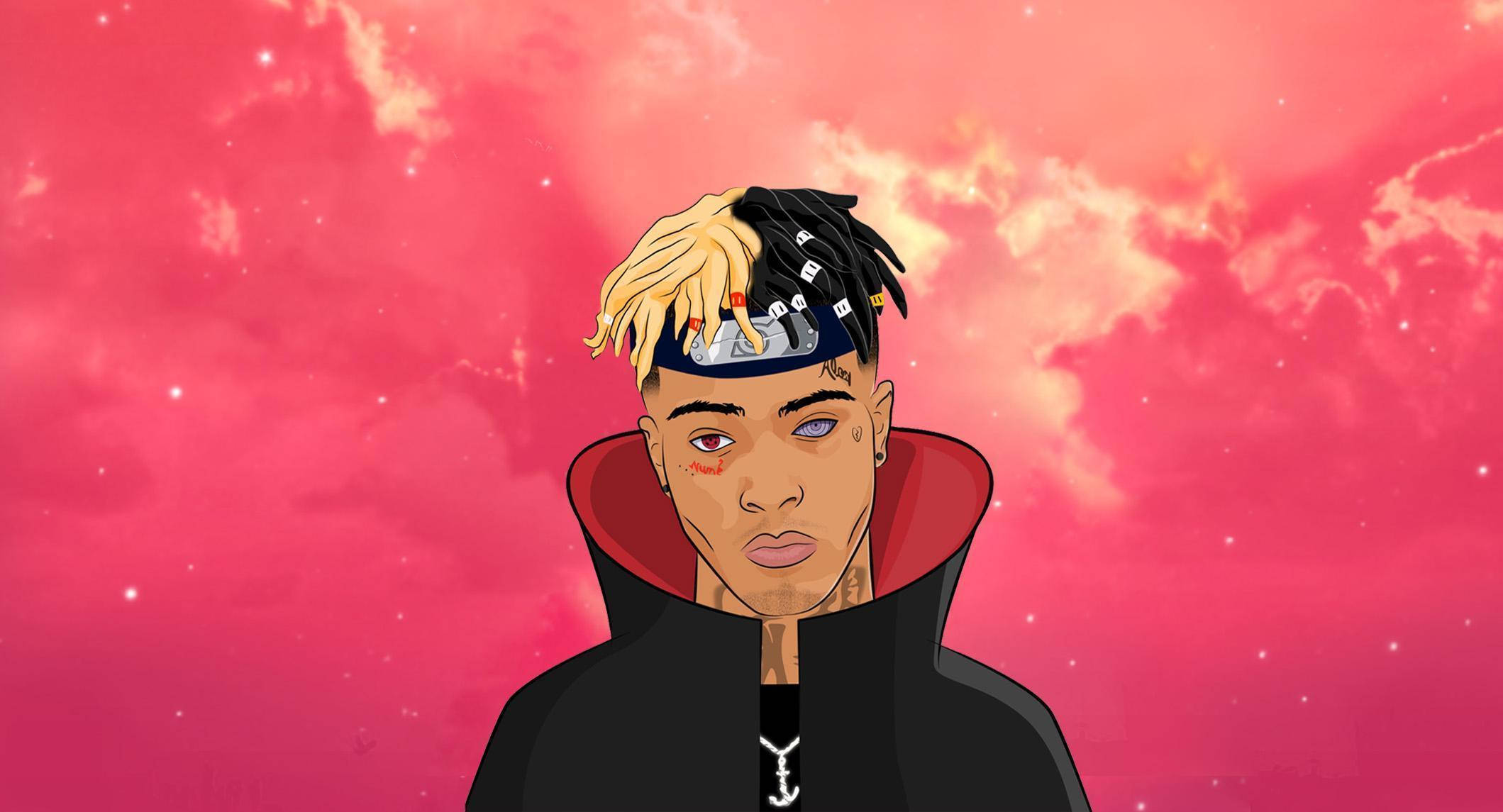والپیپر انیمه Xxxtentacion در عبای ناروتو شیپودن والپیپر