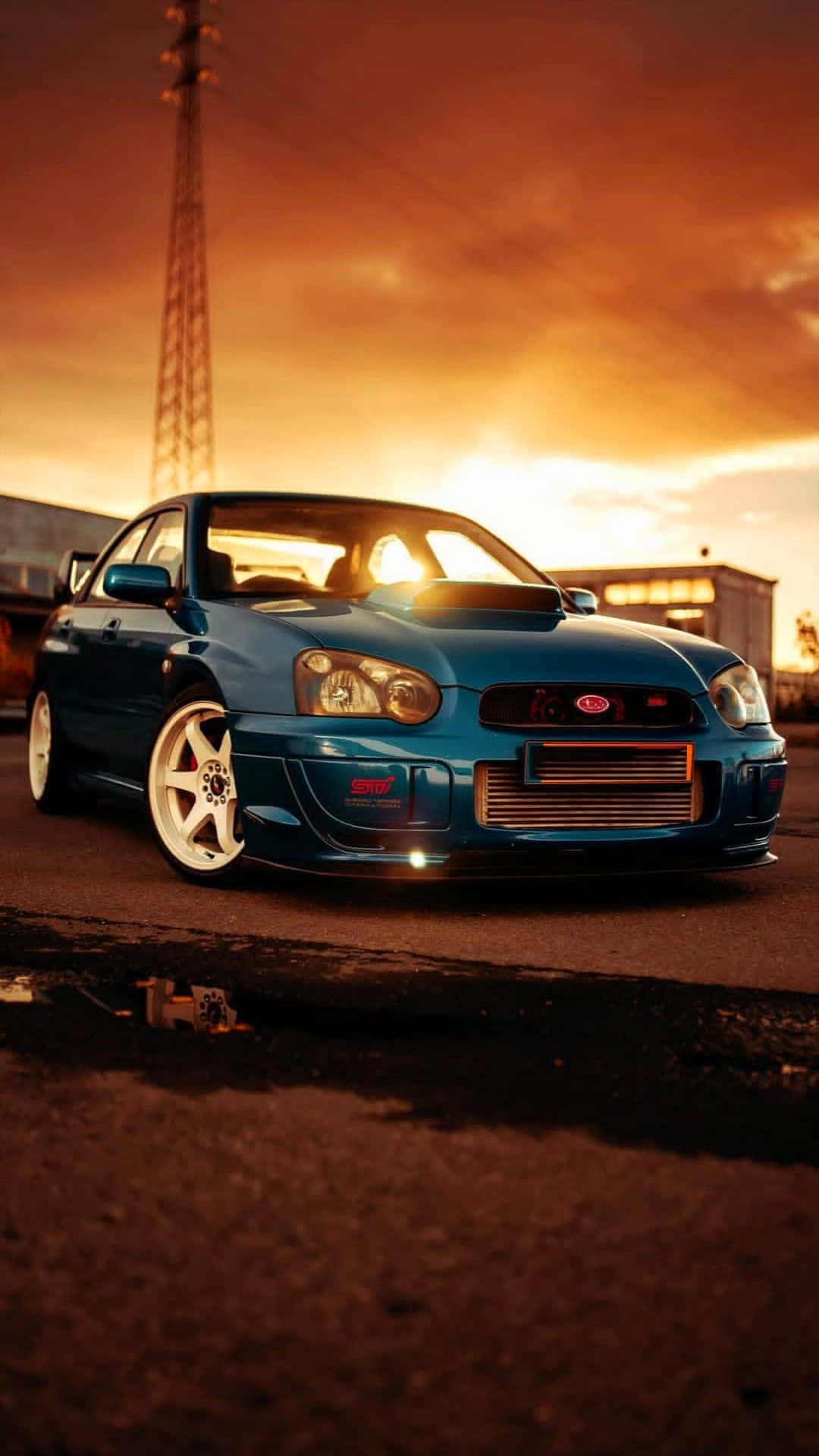 والپیپر جذاب آیفون با الهام از JDM والپیپر