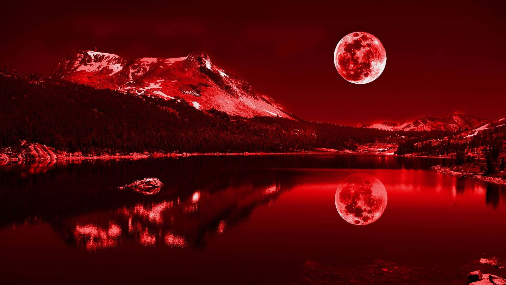 والپیپر قرمز 1920x1080 والپیپر