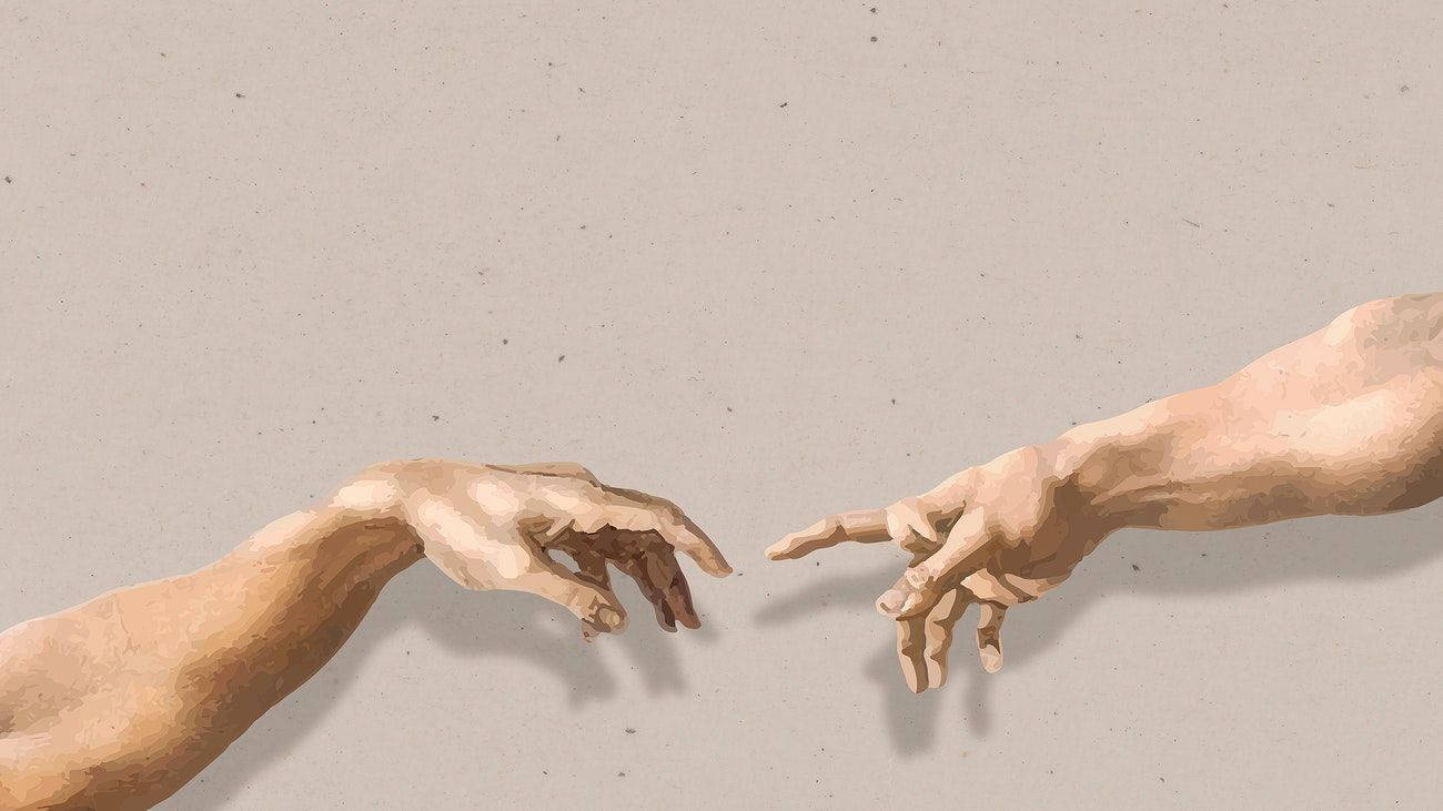 والپیپر لپ‌تاپ قهوه‌ای آغوش خدا — زیبایی شناسی لپ تاپ گیف والپیپر