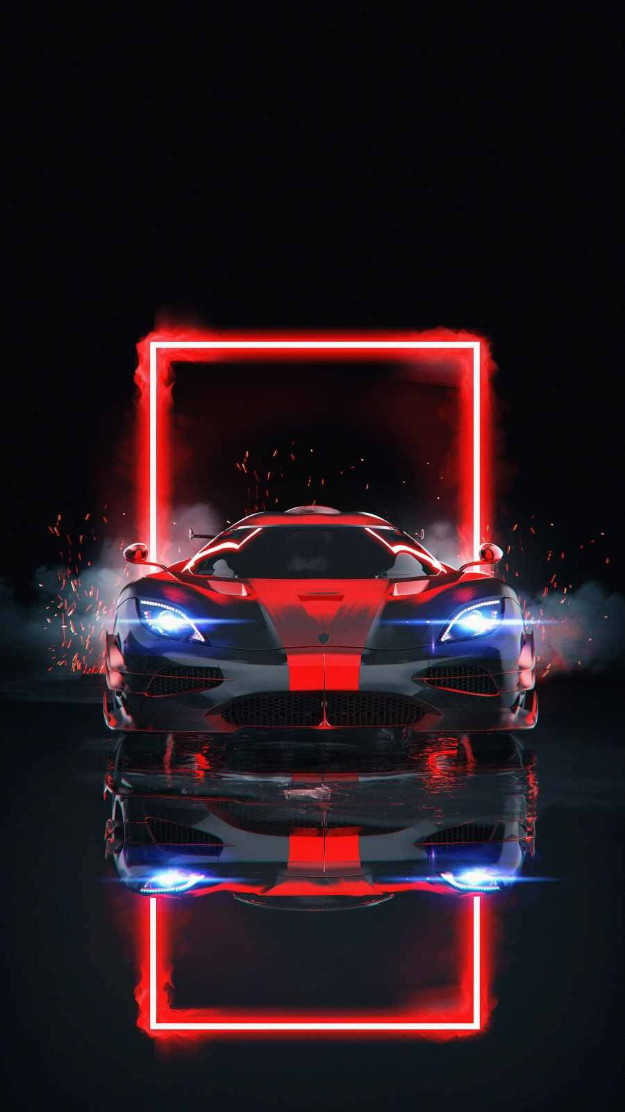 والپیپر ماشین Koenigsegg One:1 برای آیفون والپیپر