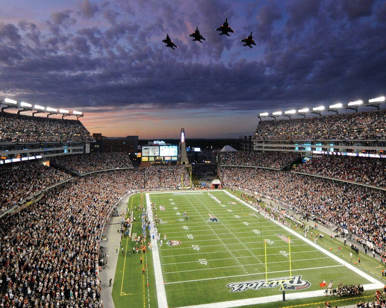 ورزشگاه شلوغ فوتبال NFL والپیپر