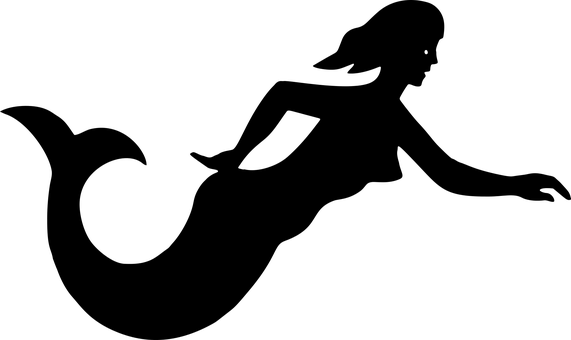 پری دریایی در زیر آب والپیپر