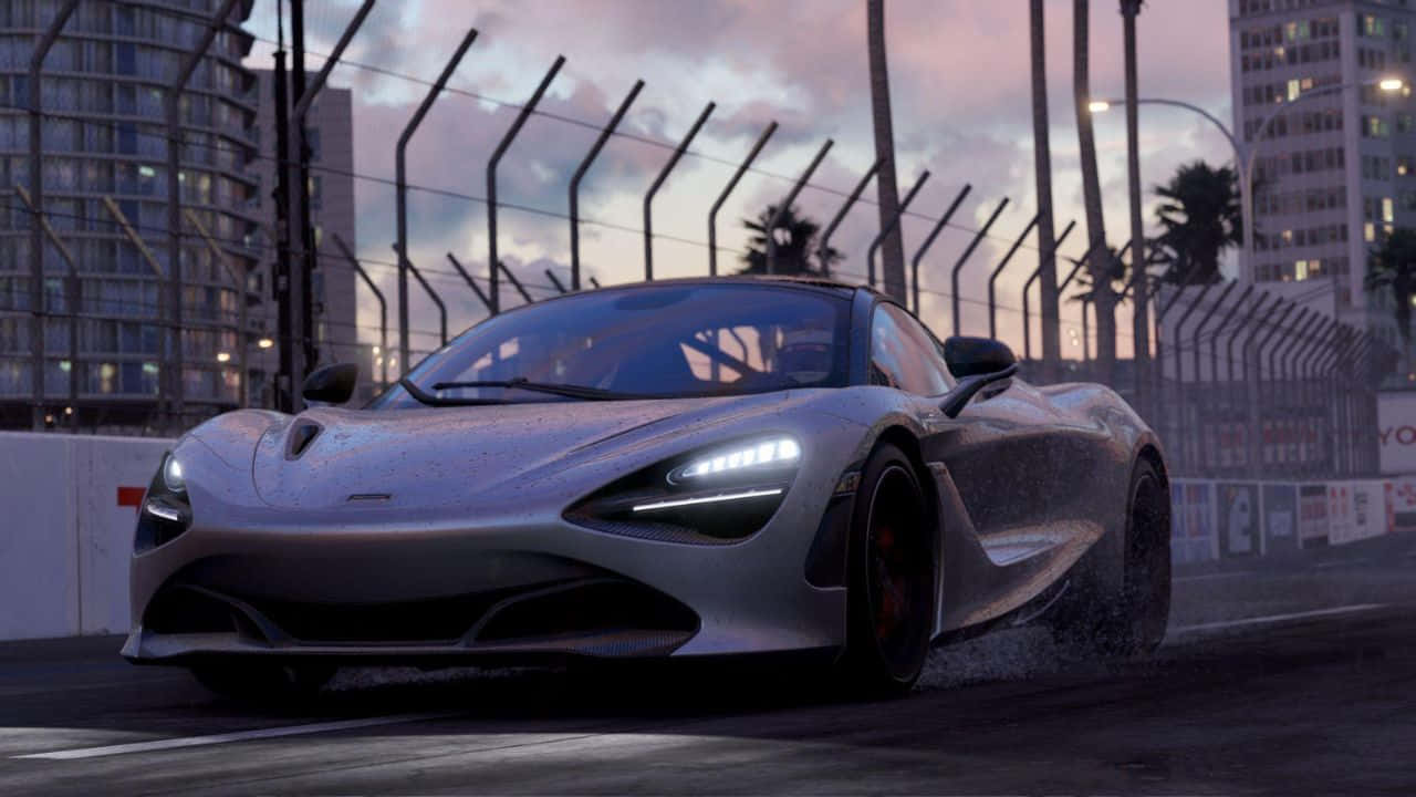 پس‌زمینه 720p بازی Project Cars با مک‌لارن 720s والپیپر