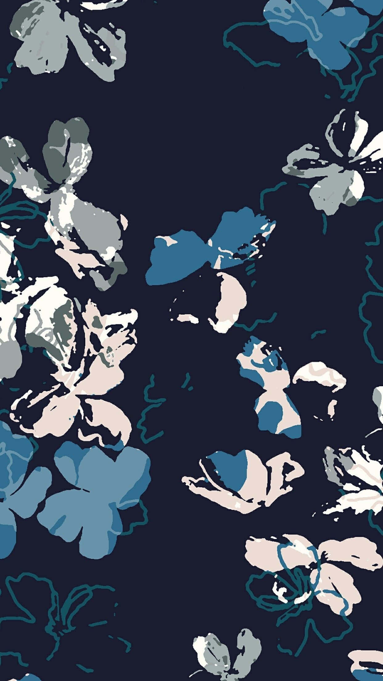 پس‌زمینه آیفون با فیل بچه‌ای دوست‌داشتنی والپیپر