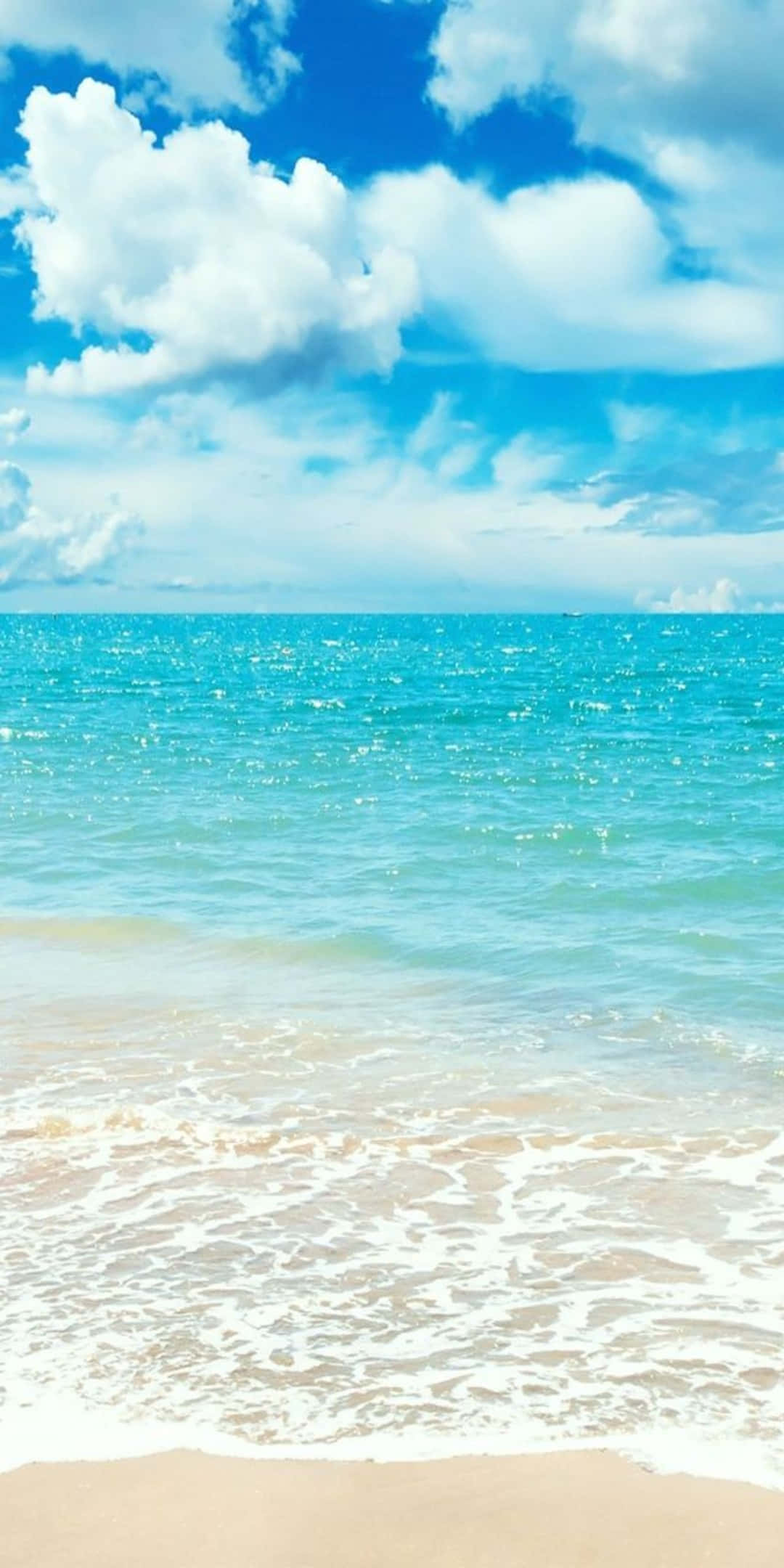 پس‌زمینه تابستانی ابرهای آسمان پیکسل ۳ والپیپر