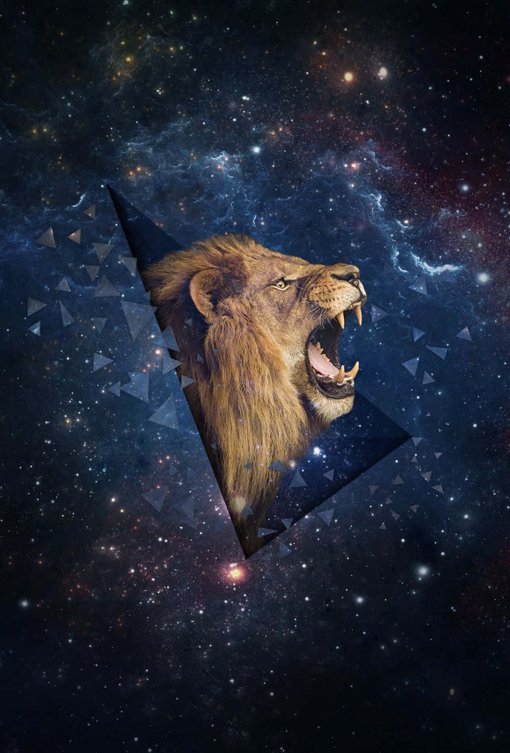پس‌زمینه شیر کهکشانی والپیپر