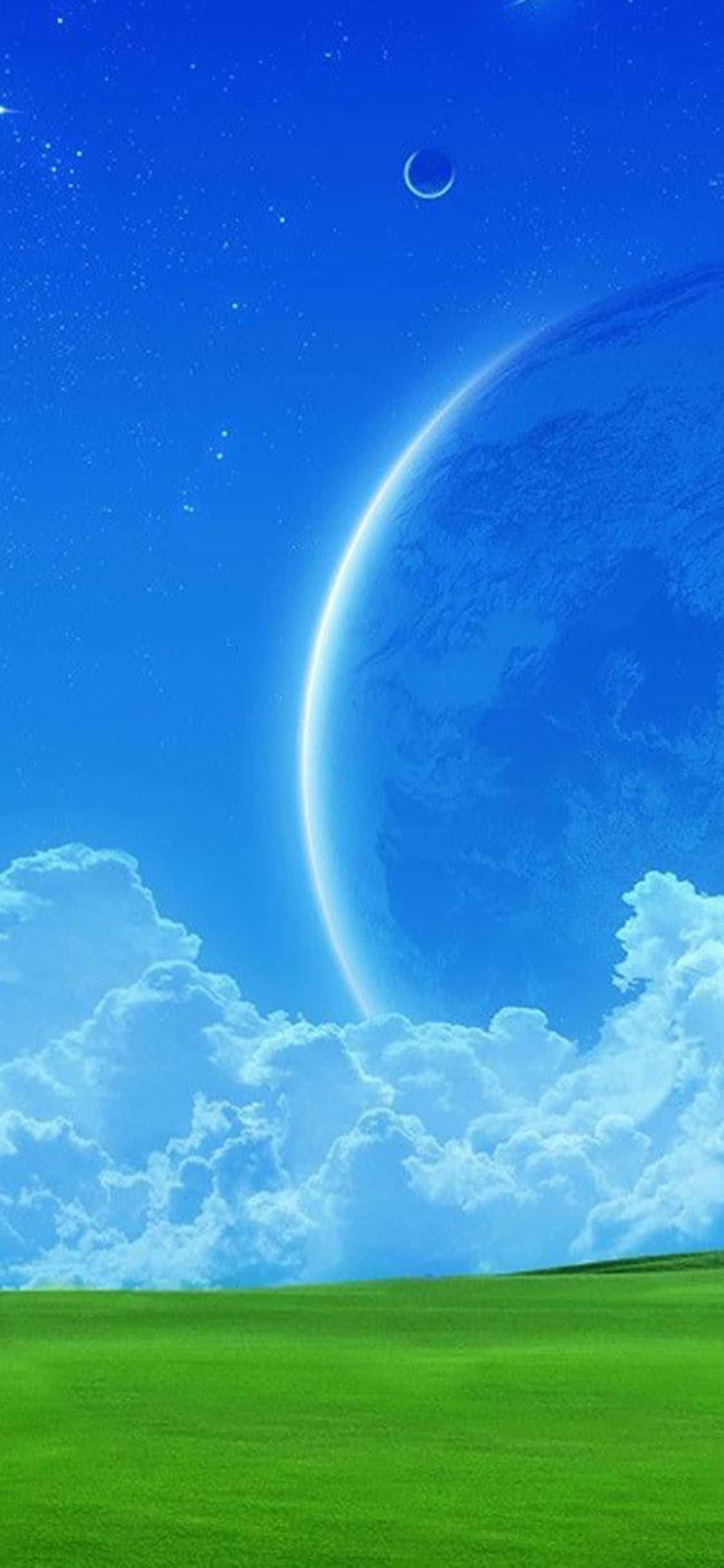 پس‌زمینه طبیعت کهکشان برای دسکتاپ پی‌سی آیفون Xs والپیپر