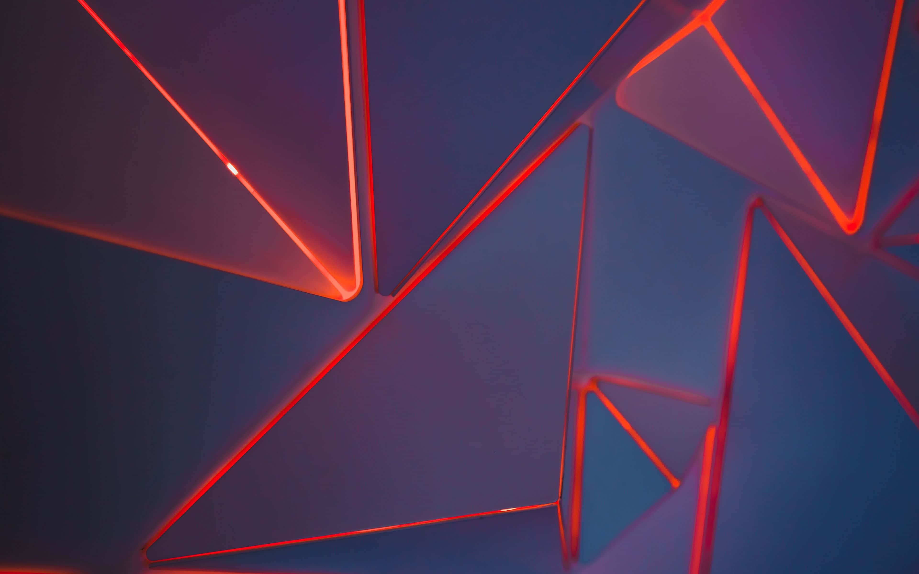 پس زمینه قرمز نئون پر جنب و جوش والپیپر