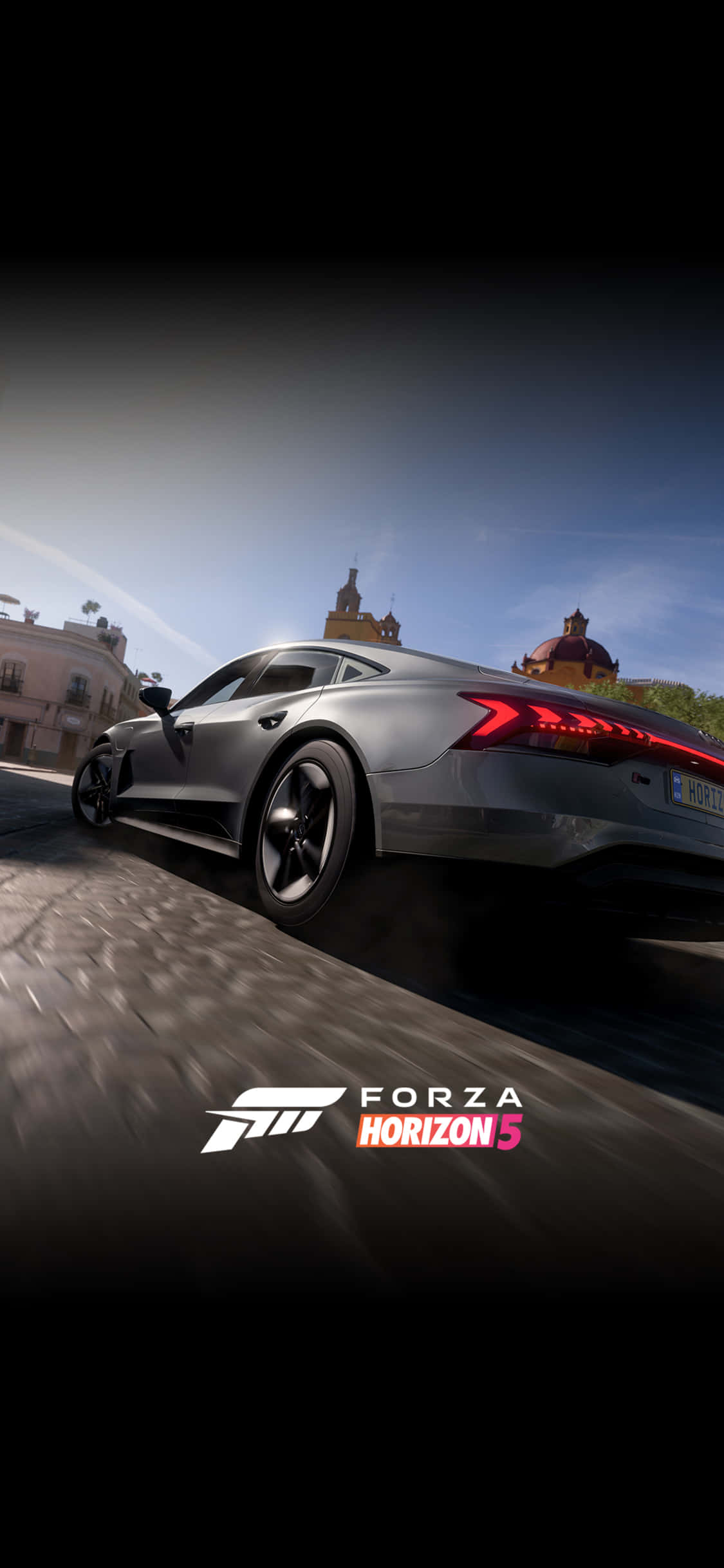 پس‌زمینه لامبورگینی خاکستری آیفون X Forza Motorsport 7 والپیپر