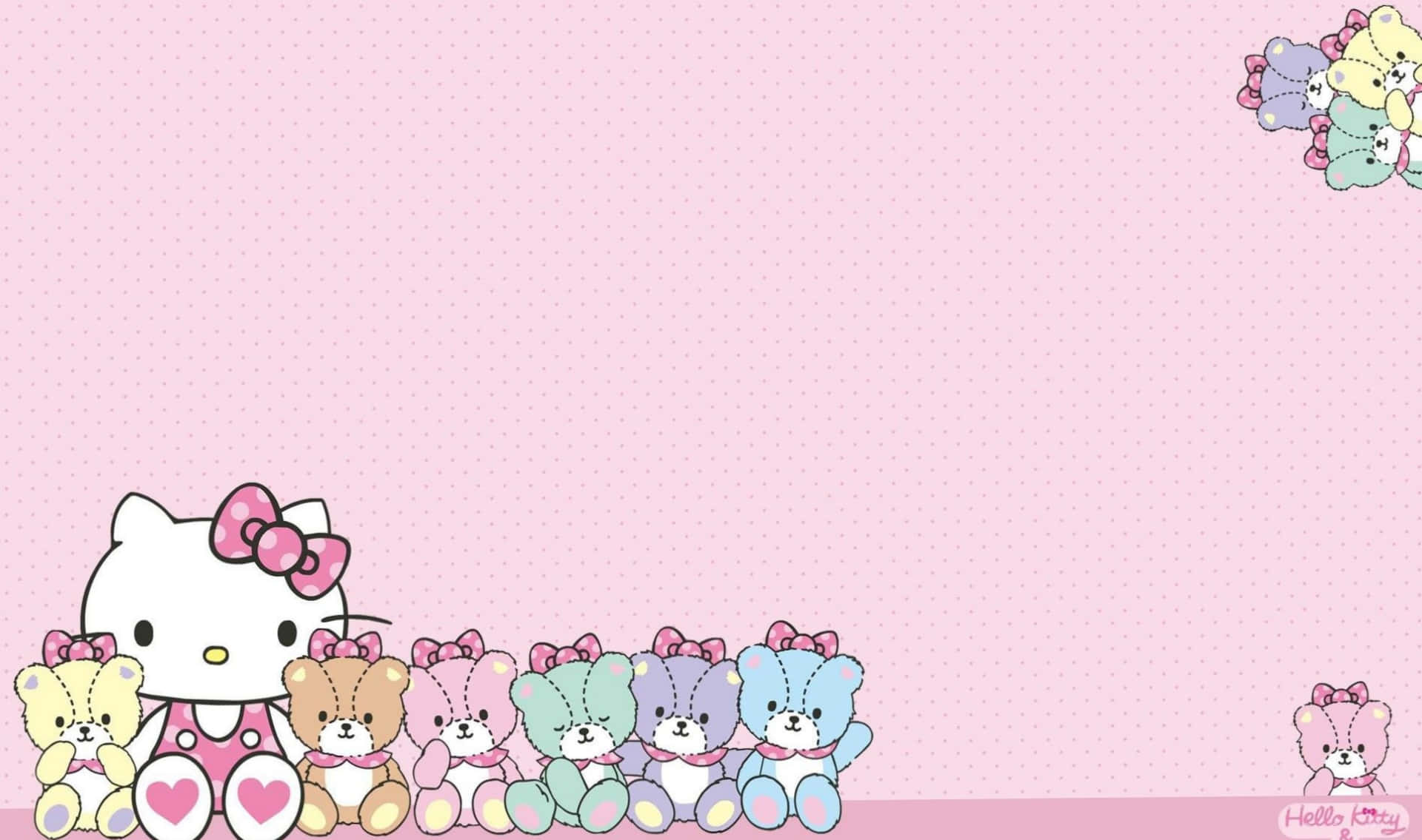 لپ‌تاپ هلو کیتی — Sanrio گیف والپیپر