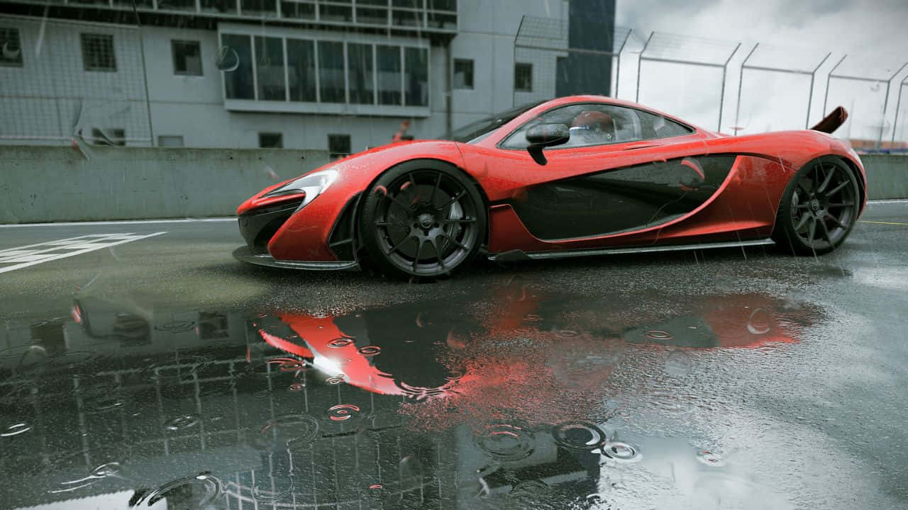پس‌زمینه ماشین مکلارن 720p بازی Project Cars والپیپر