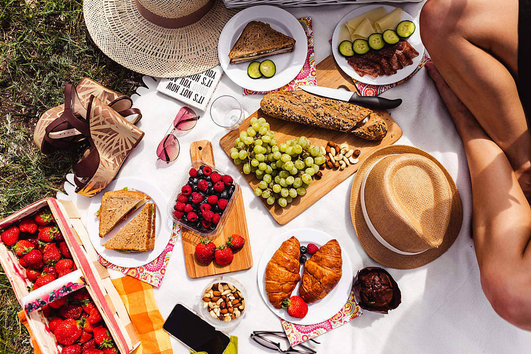 پیک‌نیک تابستانی برای دسکتاپ والپیپر