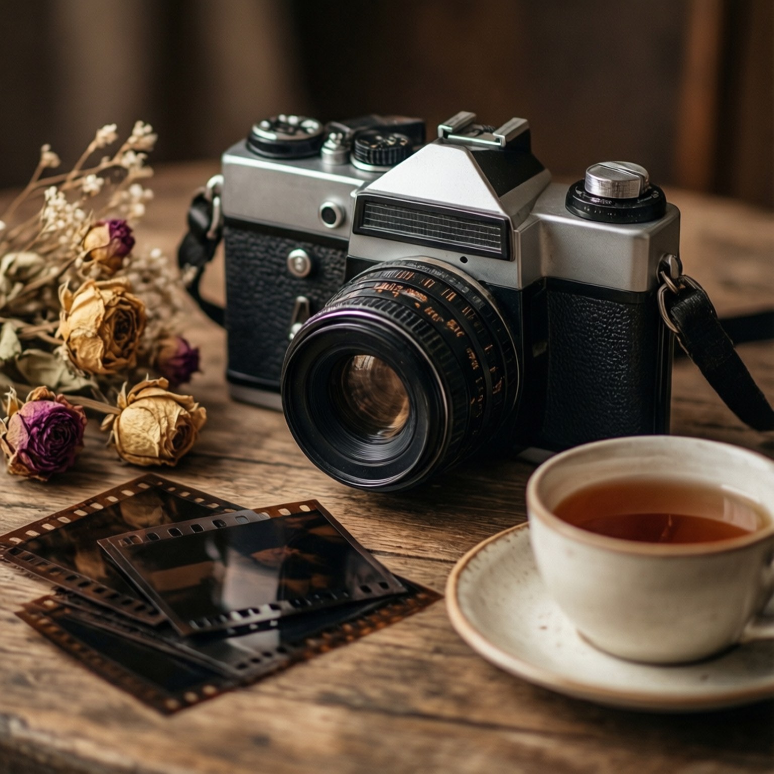 چیدمان دوربین قدیمی والپیپر