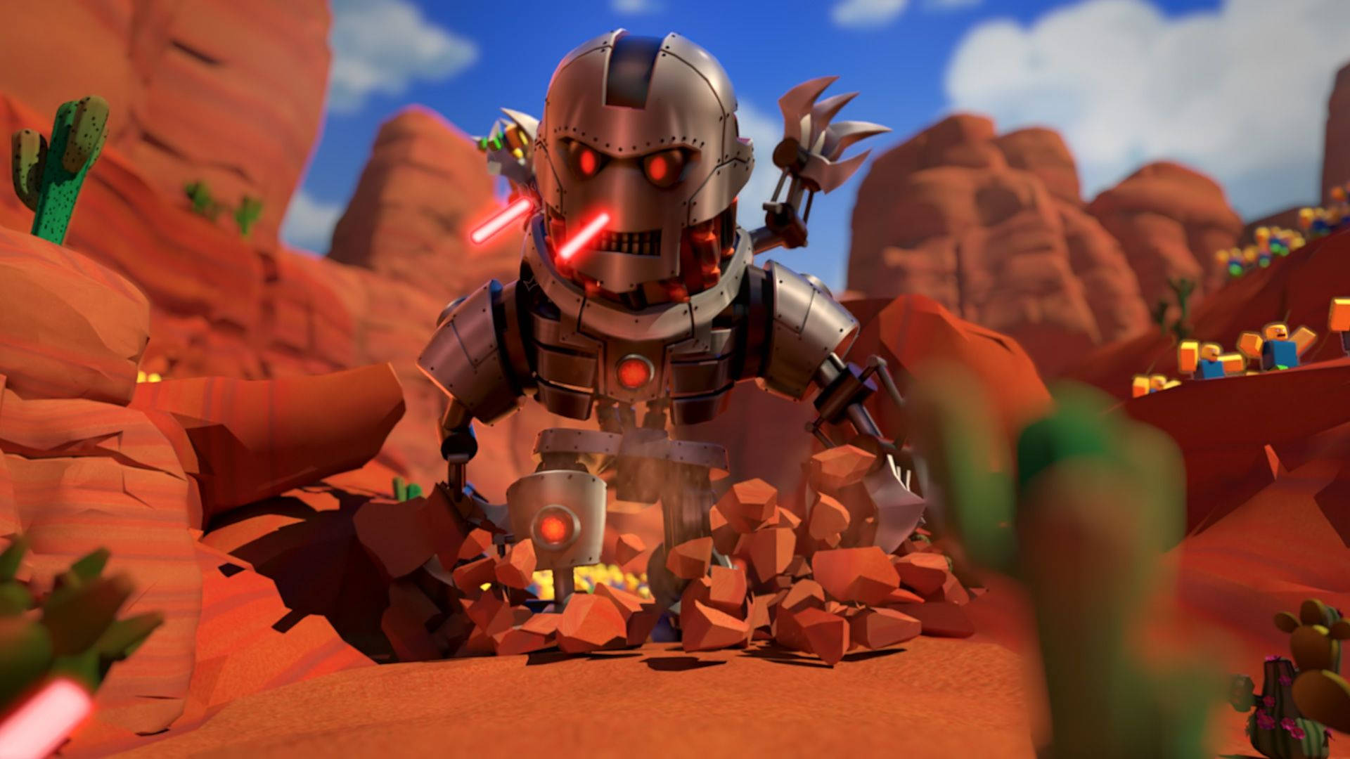 والپیپر جذاب از آواتار ربات در بازی Roblox — رابلکس والپیپر